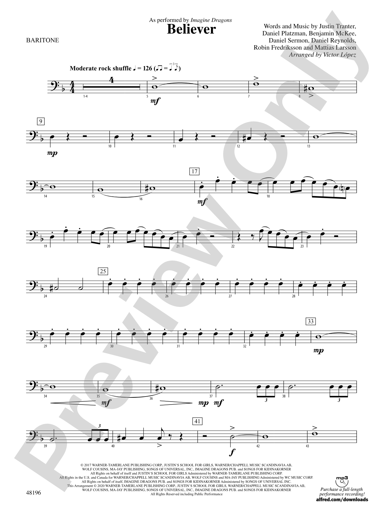 Believer: Baritone B.C.