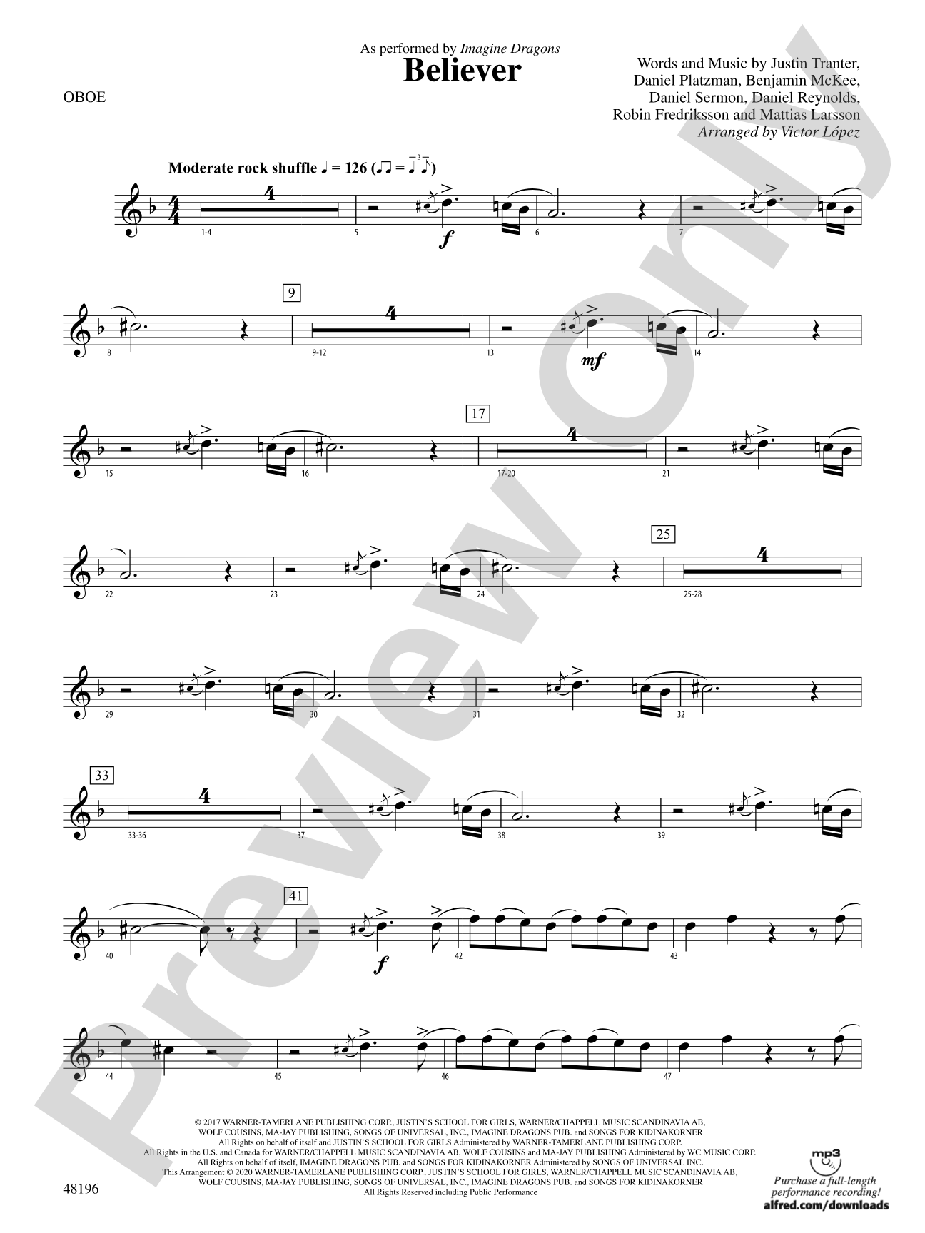 Believer: Oboe