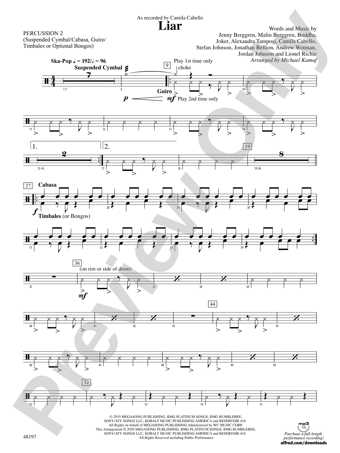 Liar: 2nd Percussion