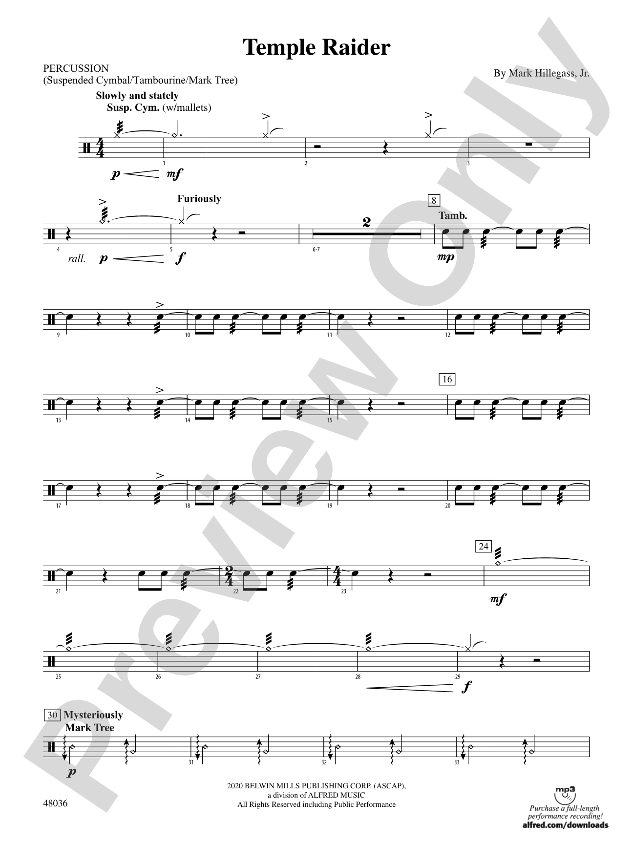 Temple Raider: 1st Percussion