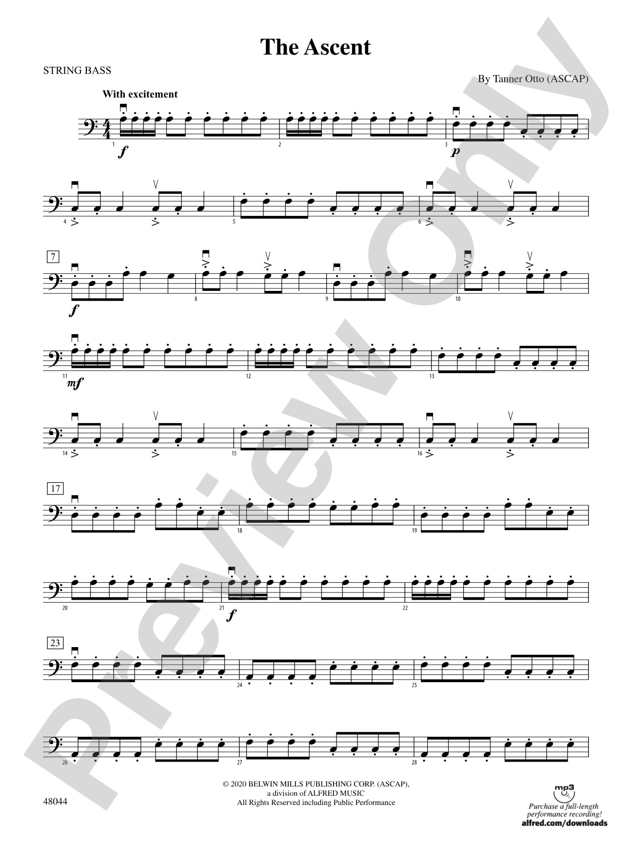 The Ascent: String Bass