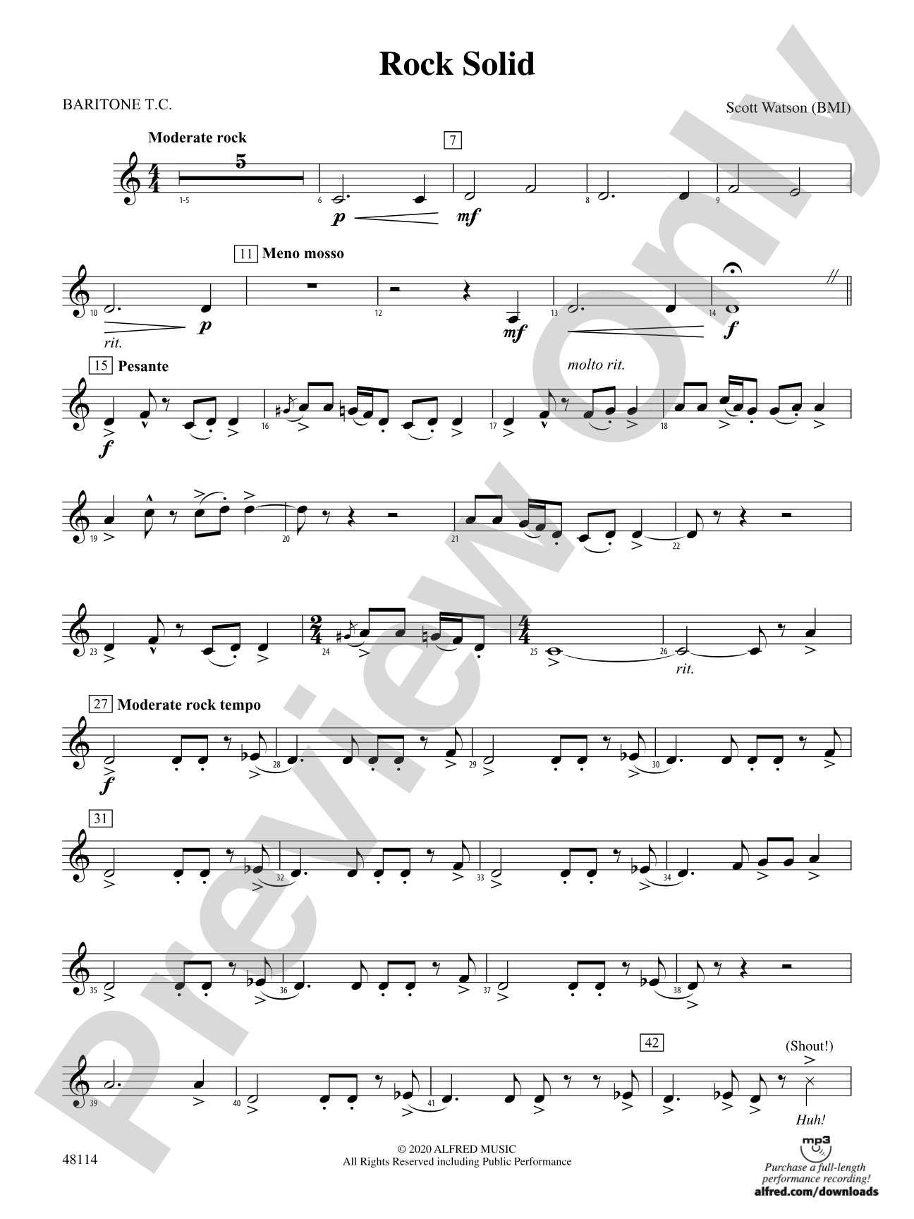 Rock Solid: Baritone T.C.