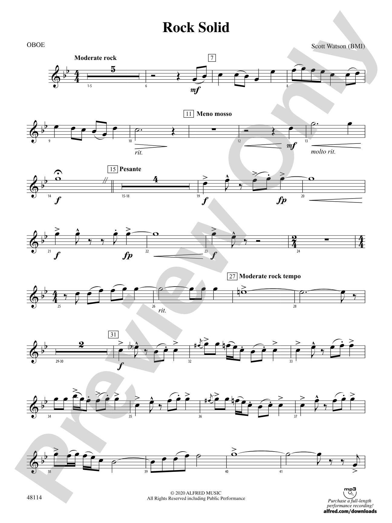 Rock Solid: Oboe
