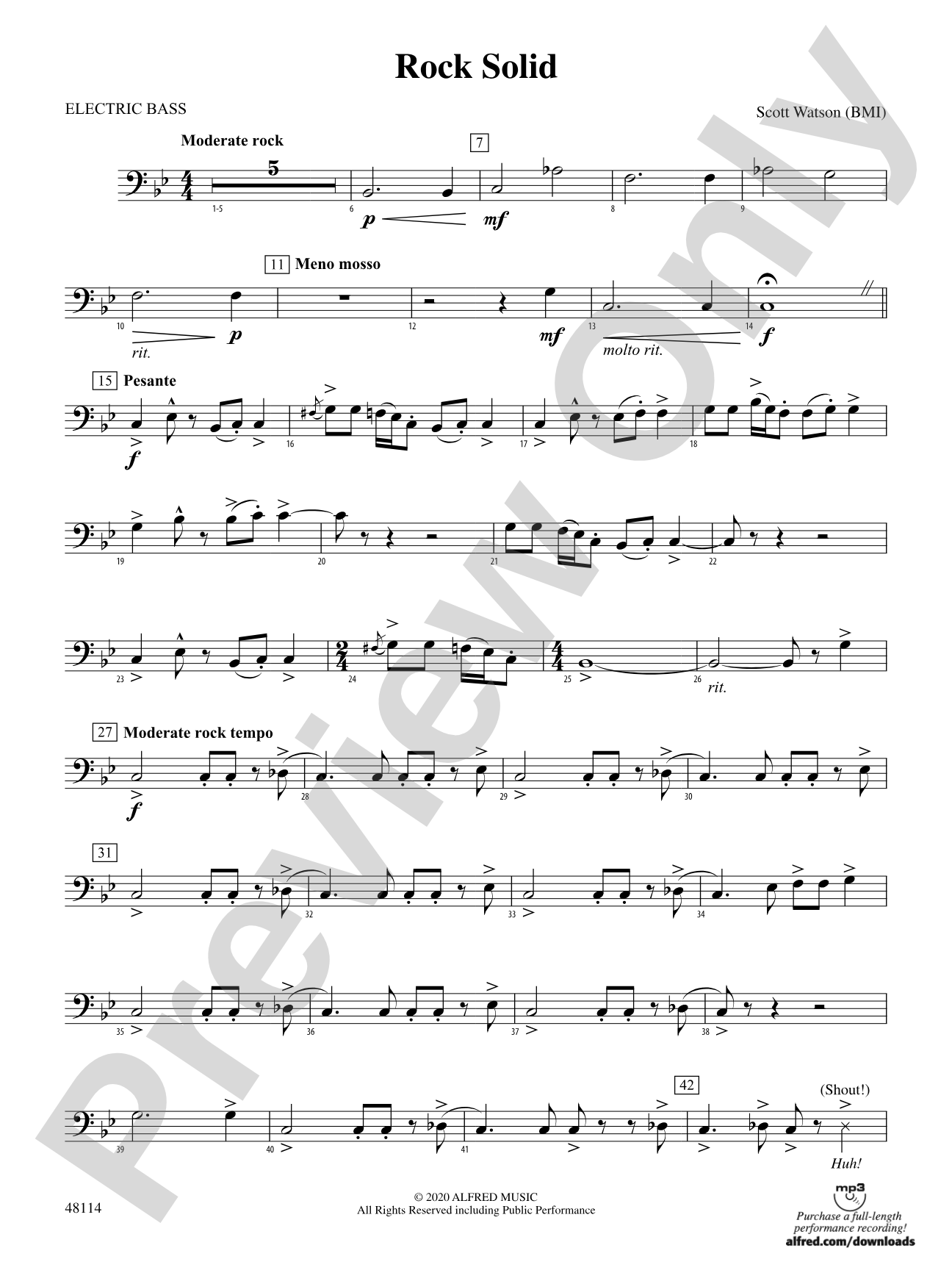 Rock Solid: String Bass