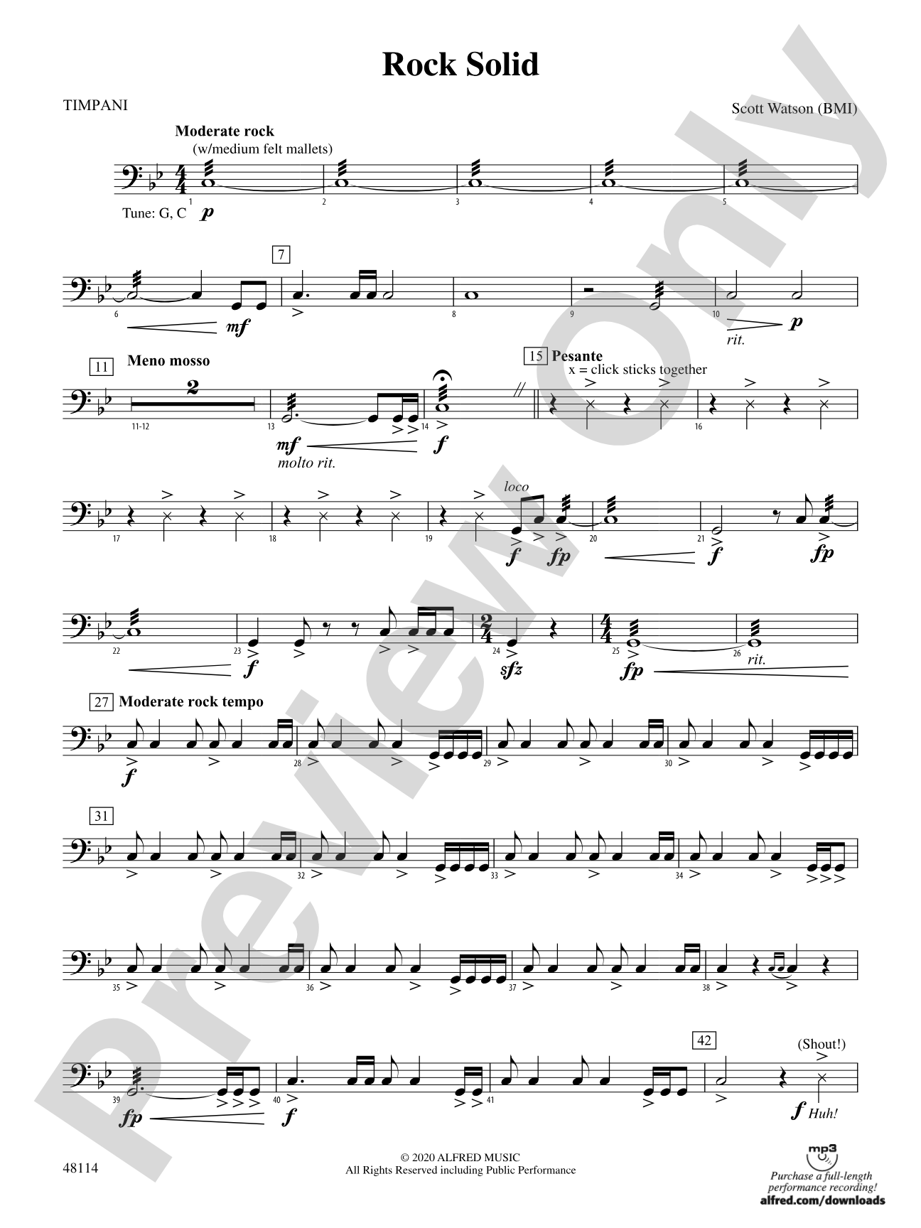 Rock Solid: Timpani