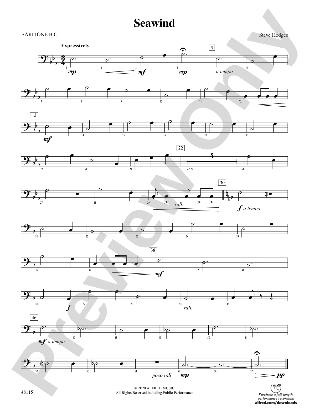 Seawind: Baritone B.C.