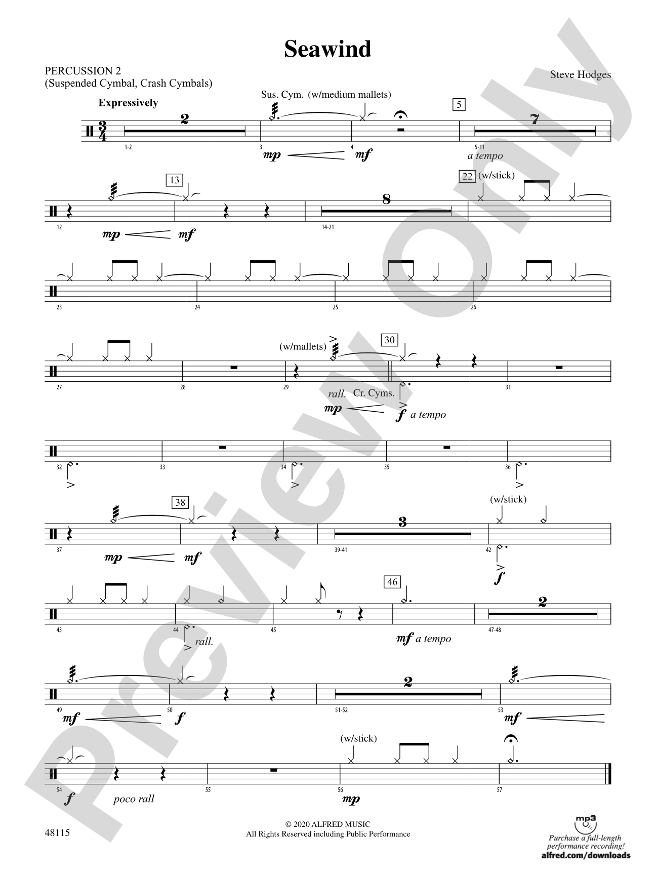 Seawind: 2nd Percussion