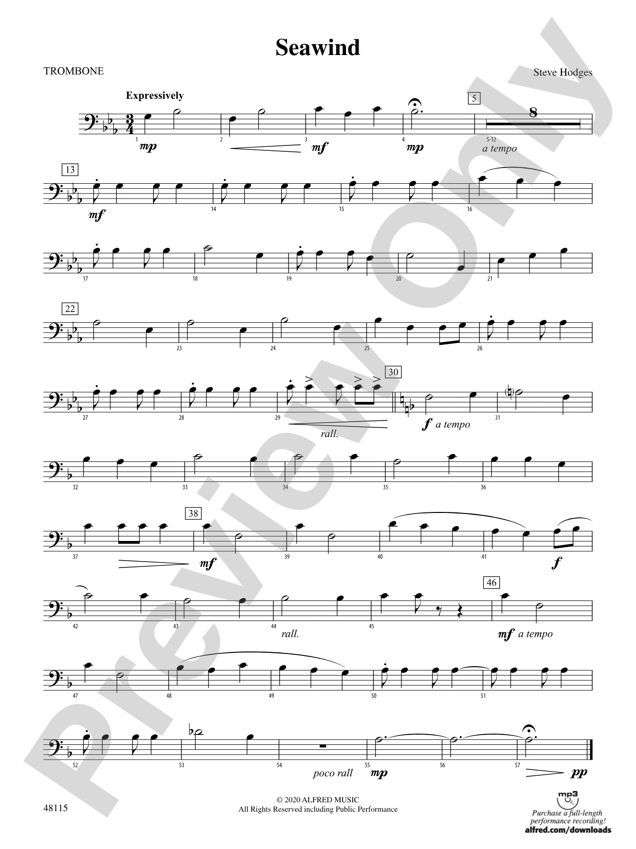 Seawind: 1st Trombone