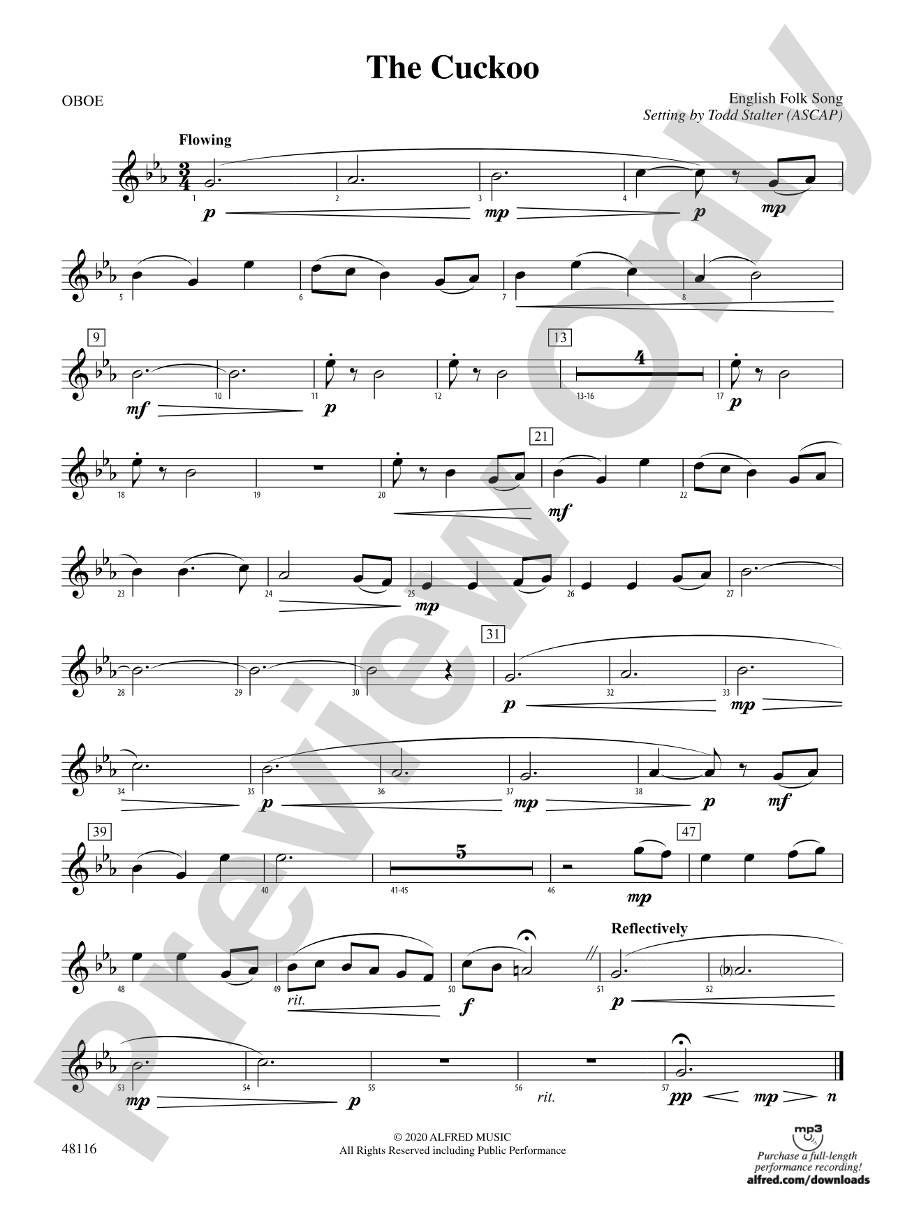 The Cuckoo: Oboe