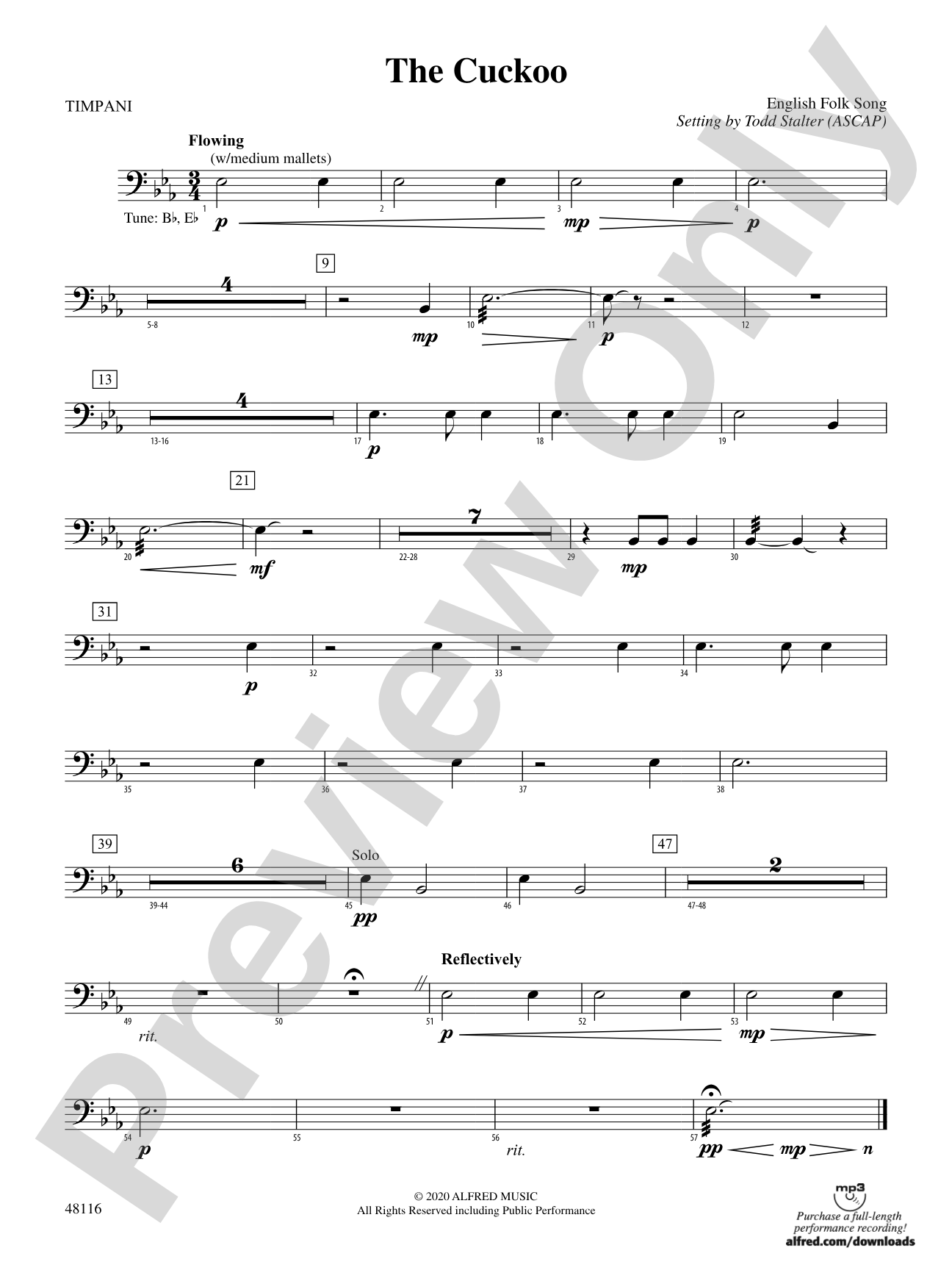 The Cuckoo: Timpani