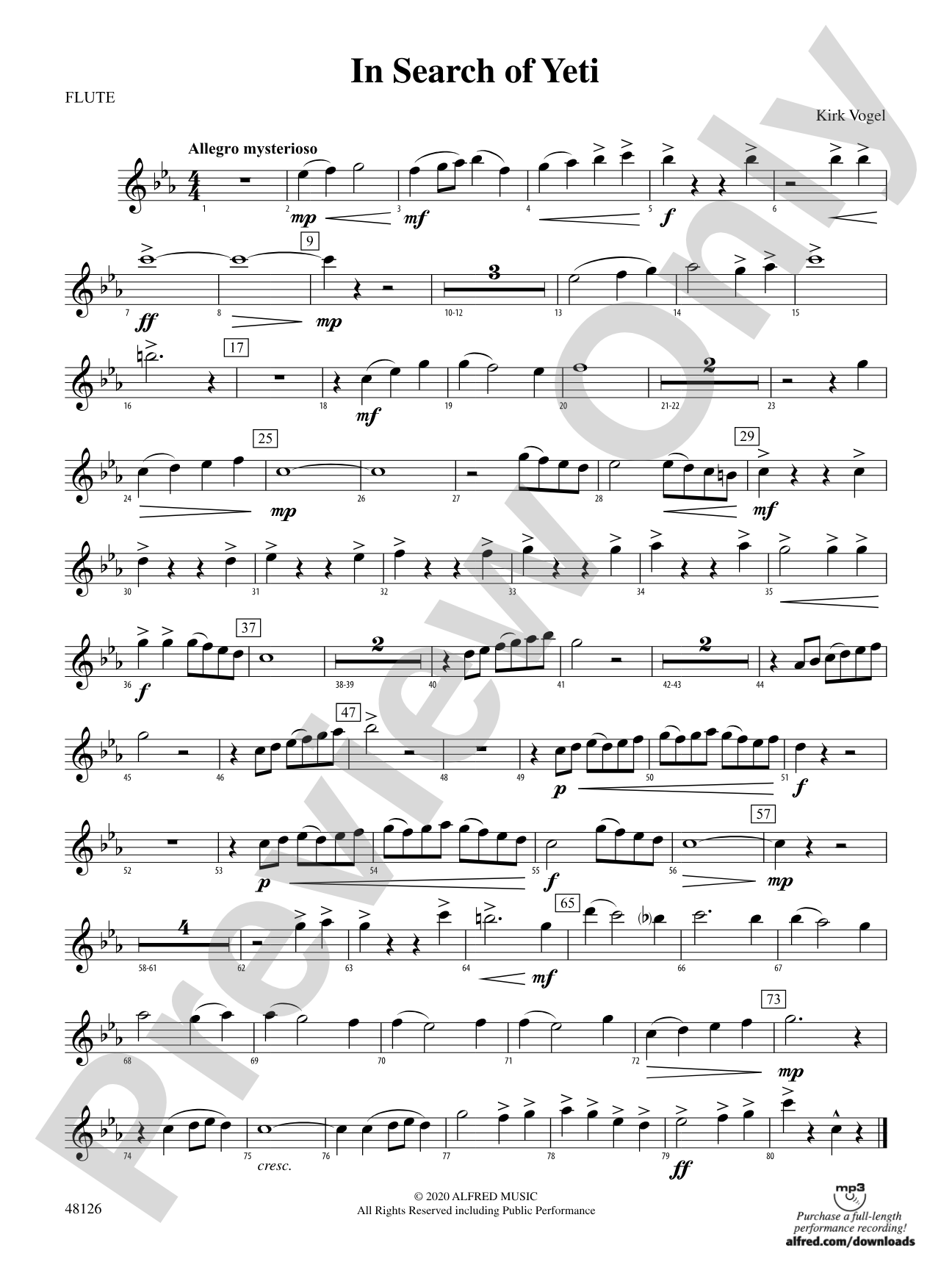 In Search of Yeti: Flute