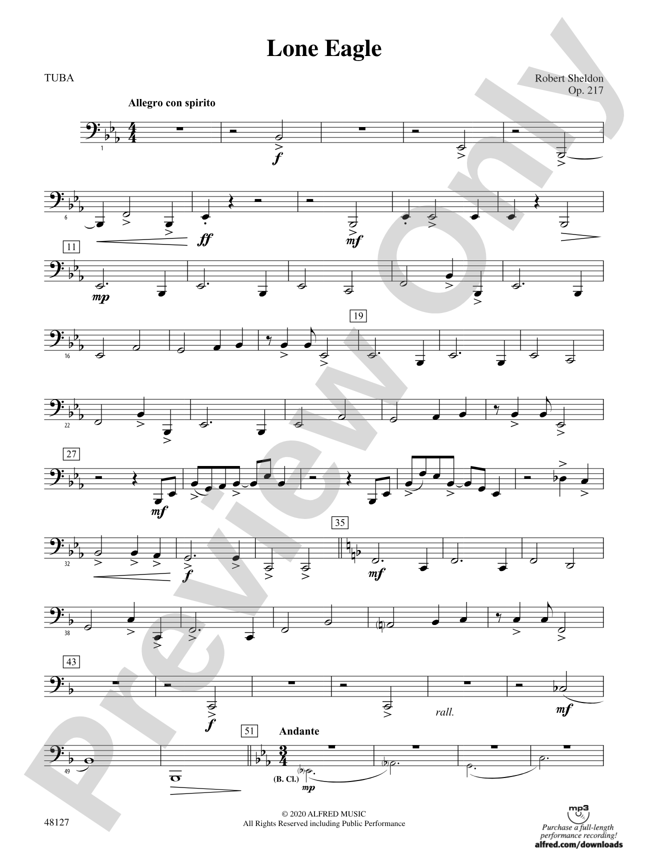 Lone Eagle: Tuba