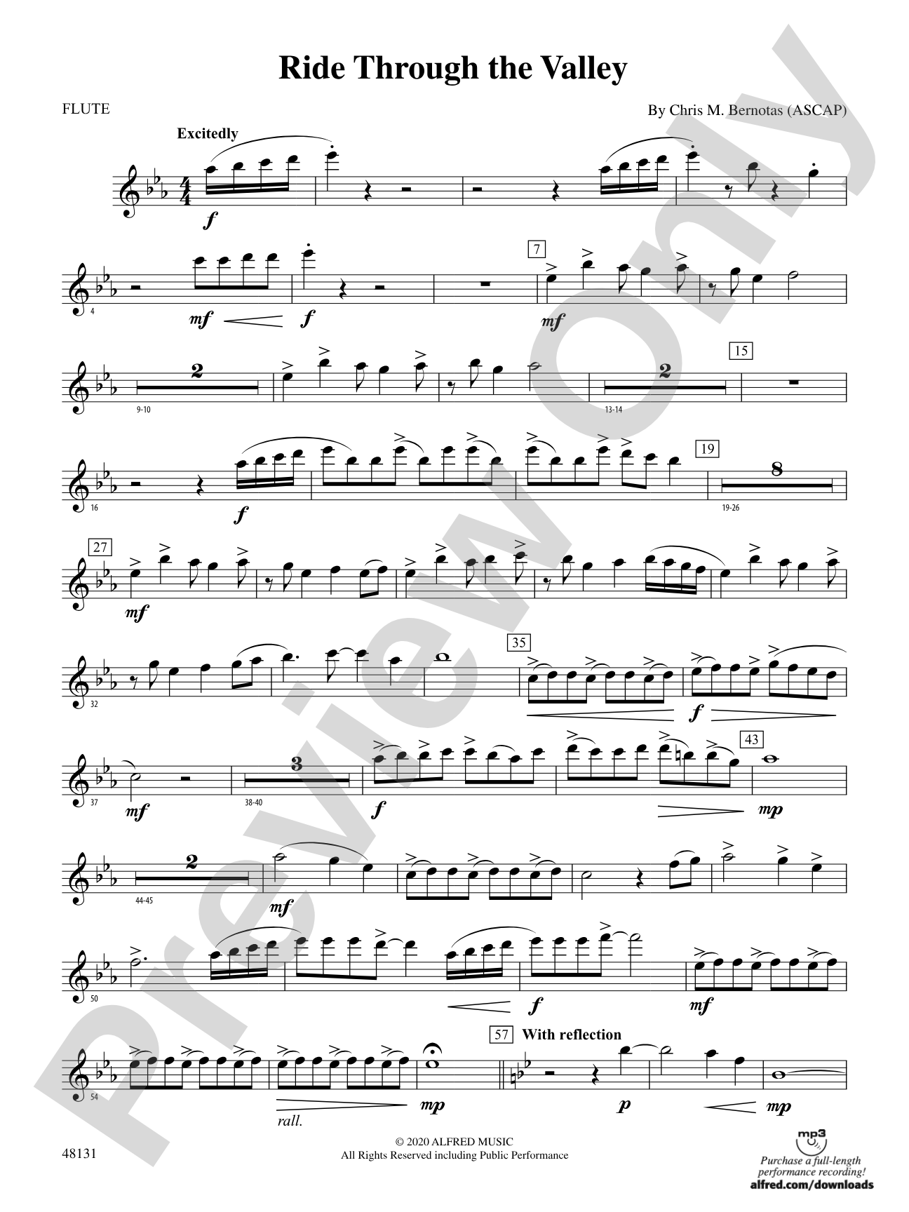 Ride Through the Valley: Flute