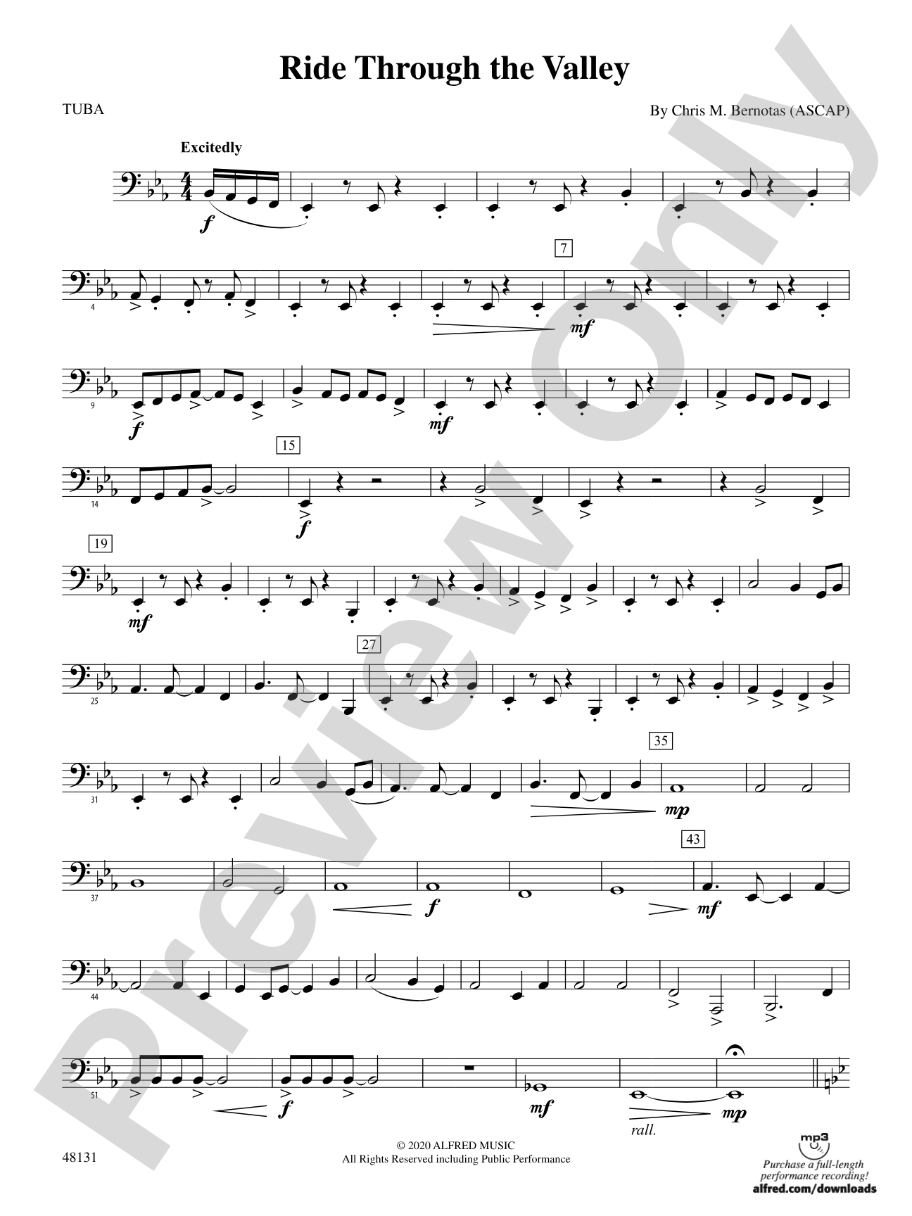 Ride Through the Valley: Tuba