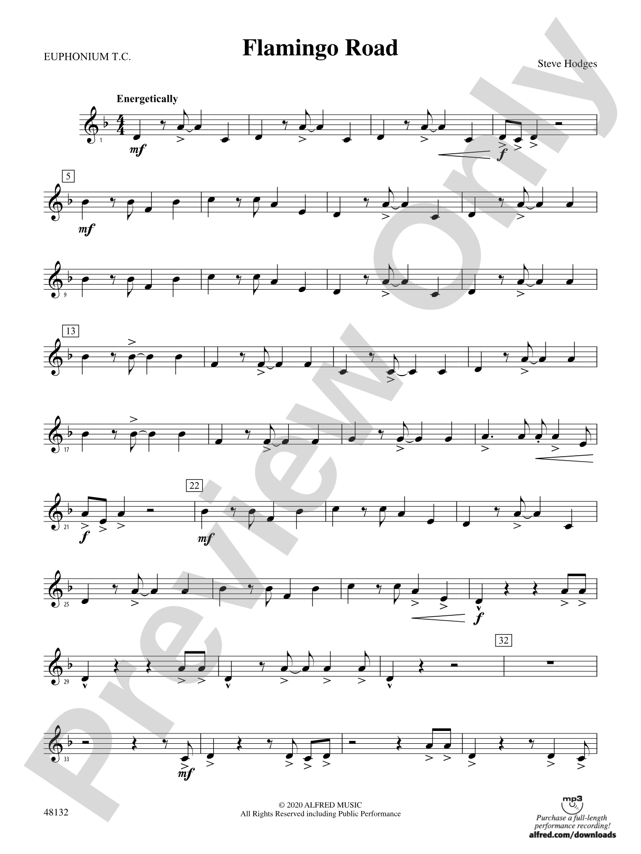 Flamingo Road: Baritone T.C.