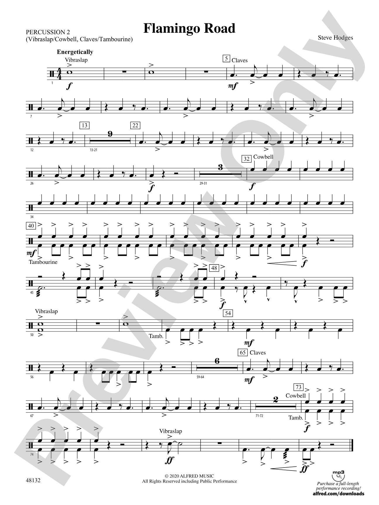 Flamingo Road: 2nd Percussion