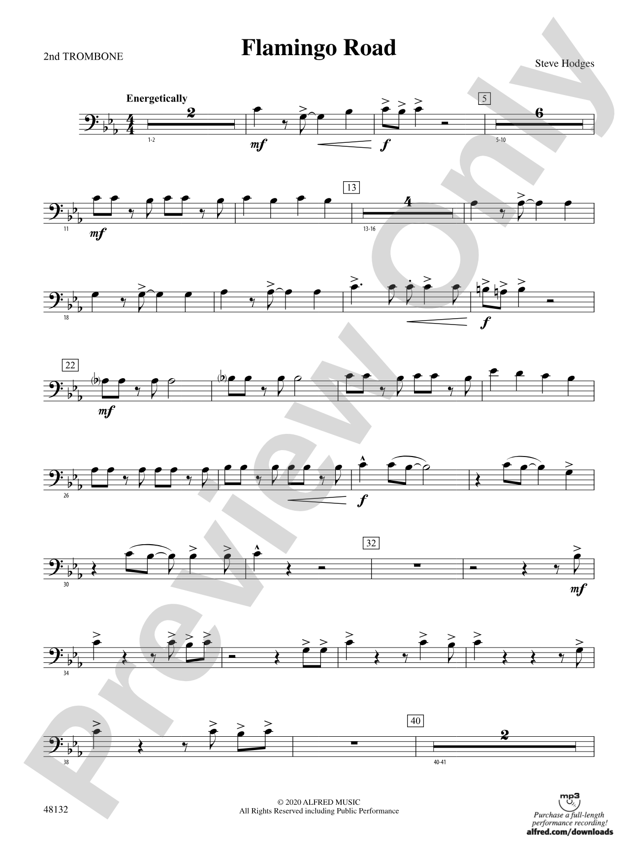 Flamingo Road: 2nd Trombone