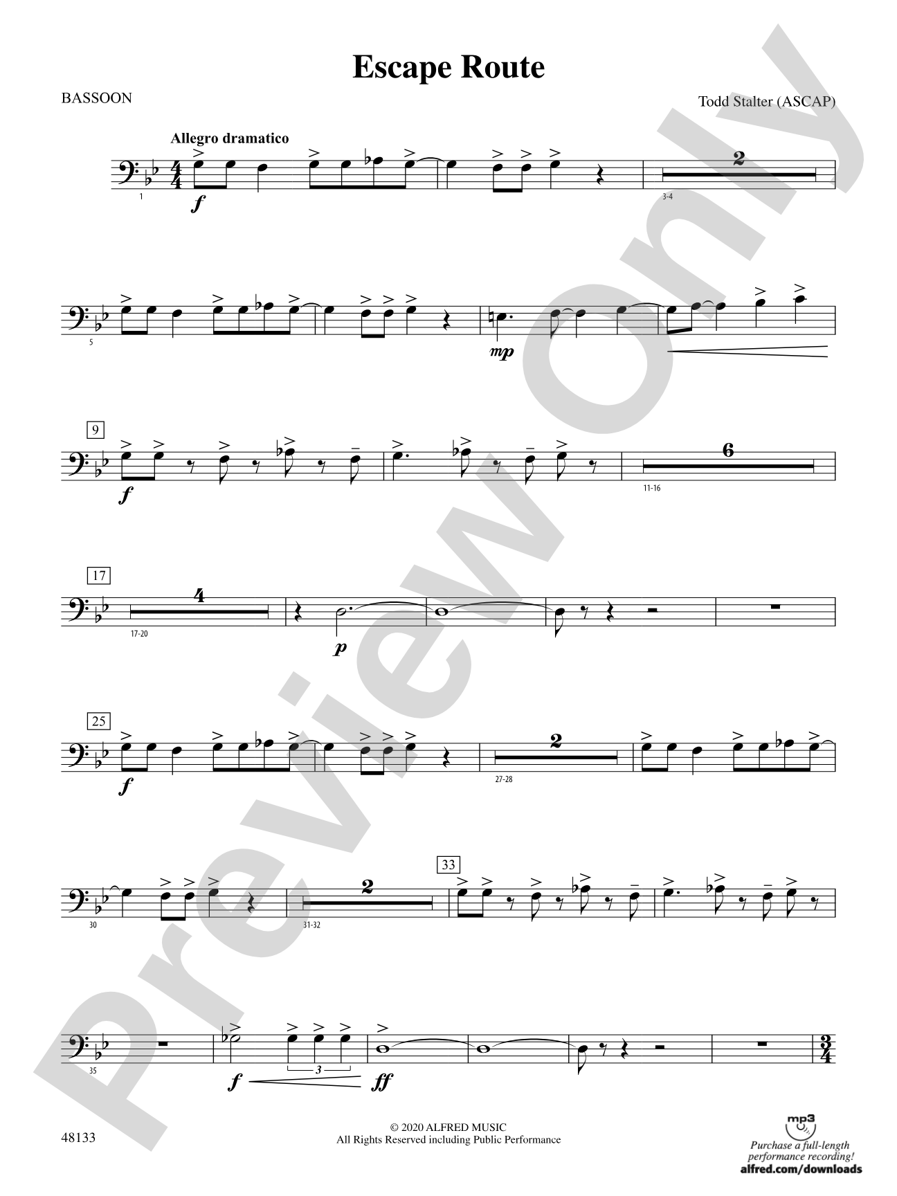 Escape Route: Bassoon