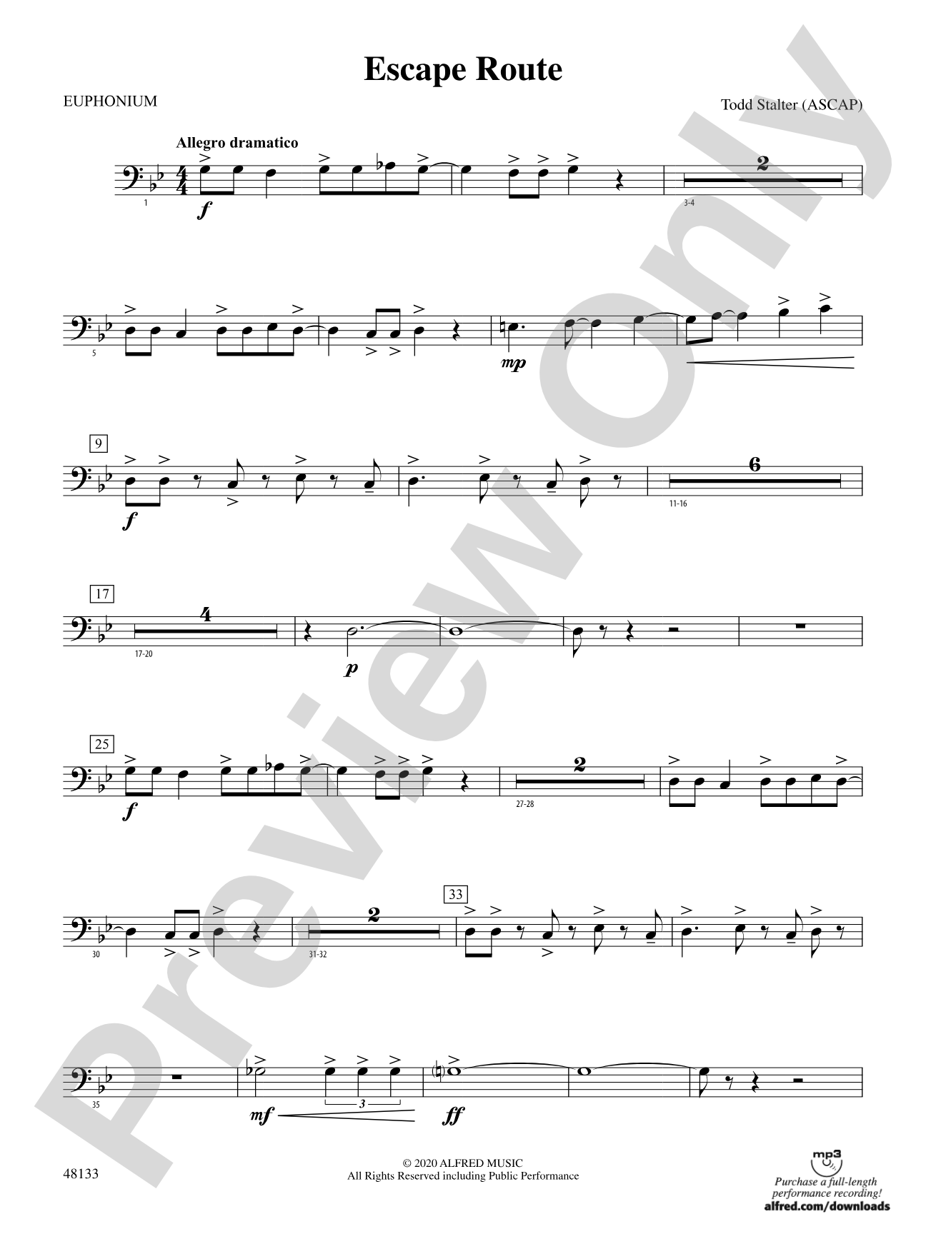 Escape Route: Baritone B.C.