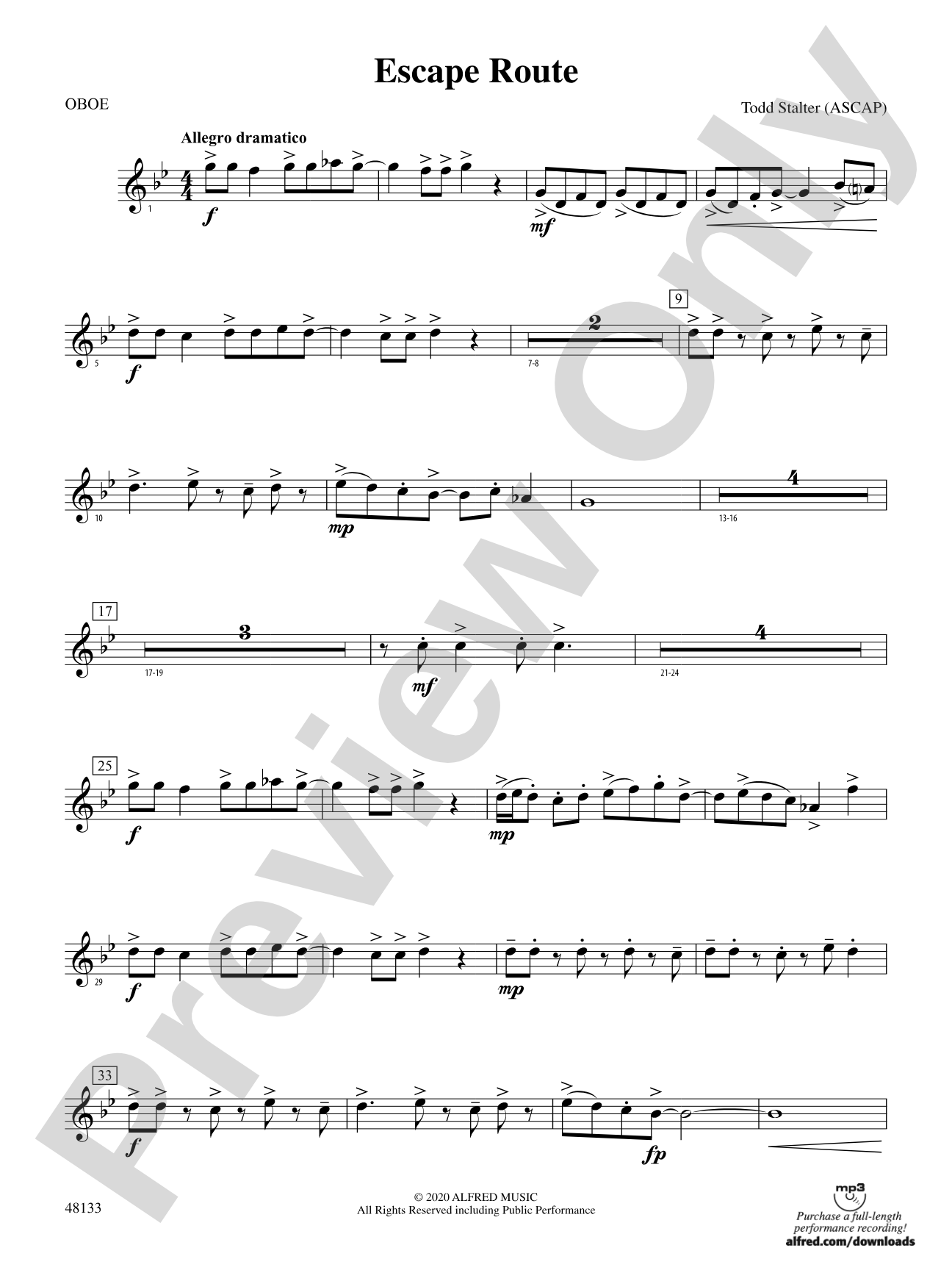 Escape Route: Oboe