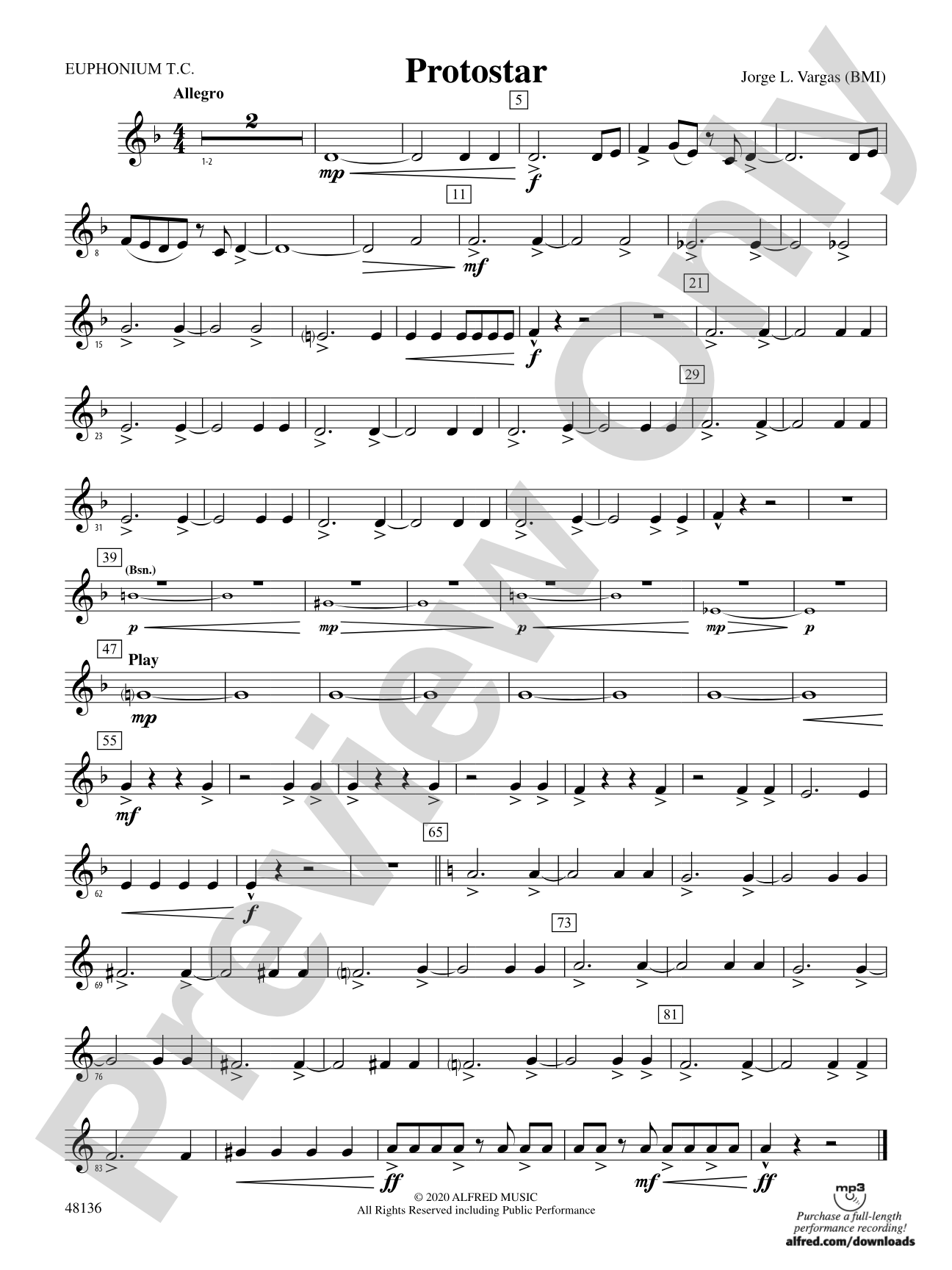 Protostar: Baritone T.C.