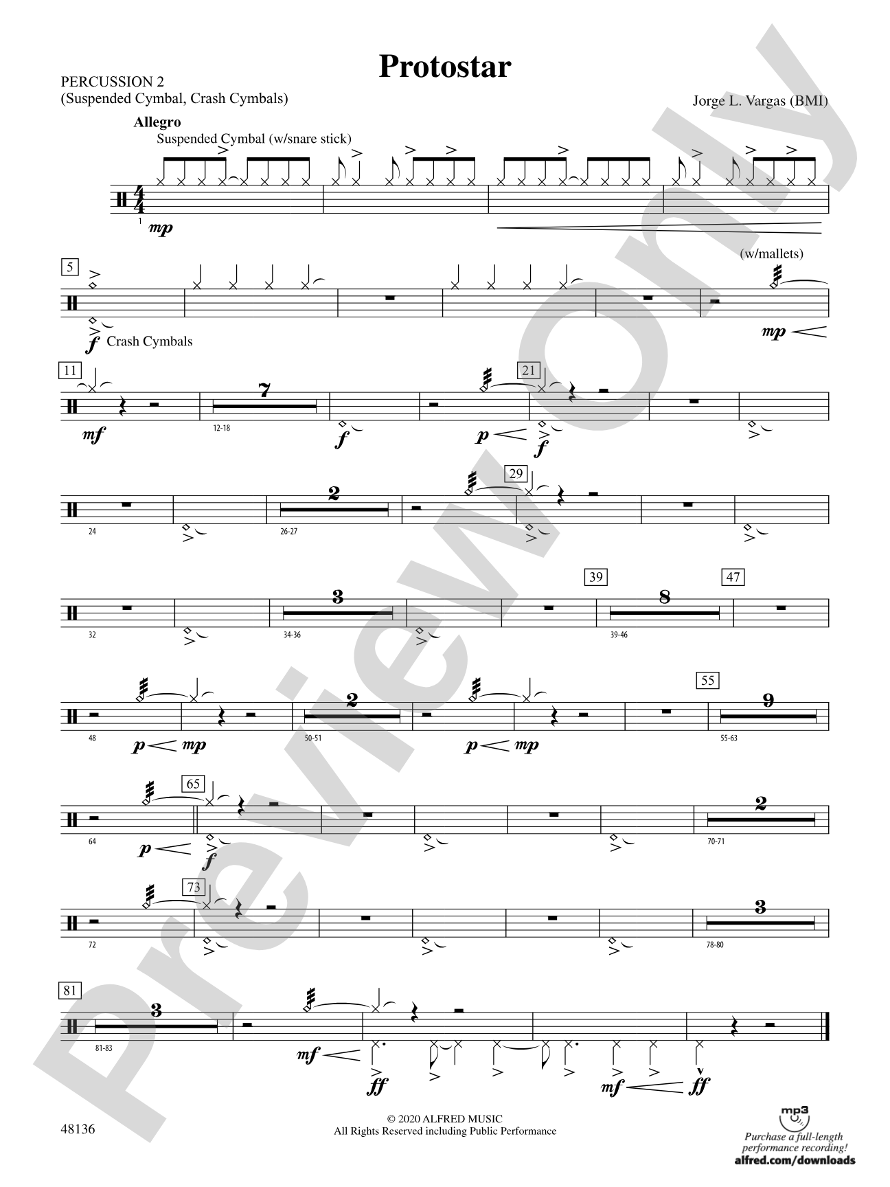 Protostar: 2nd Percussion