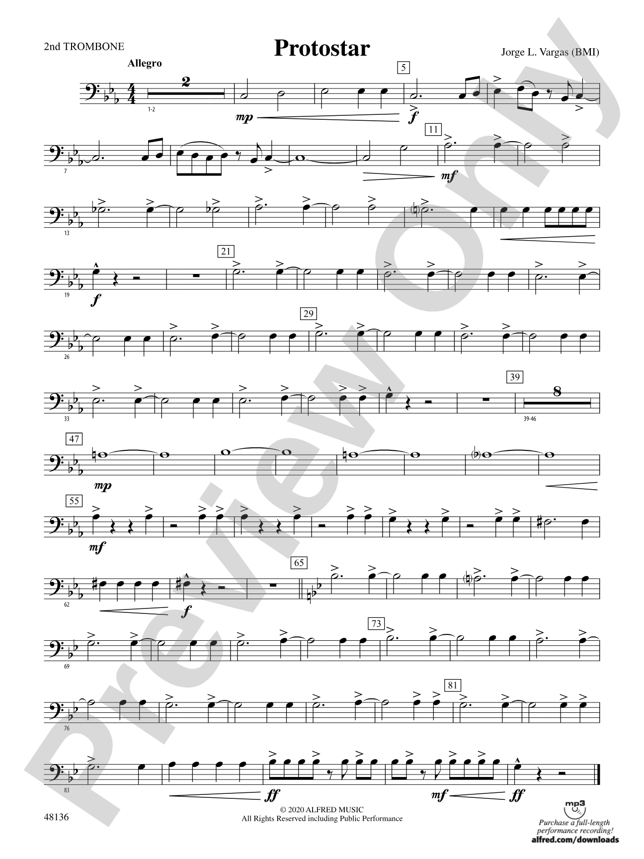 Protostar: 2nd Trombone