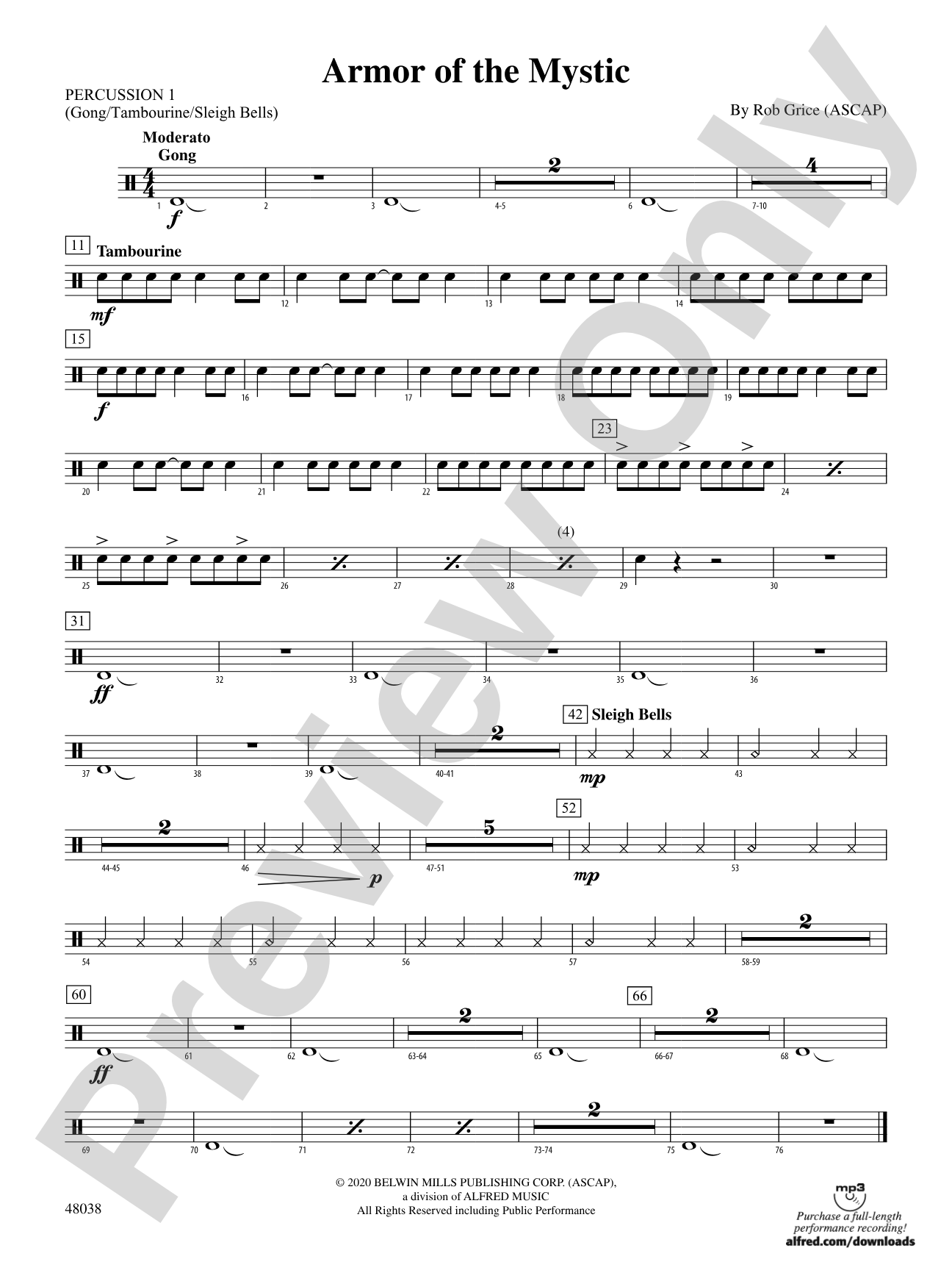 Armor of the Mystic: 1st Percussion