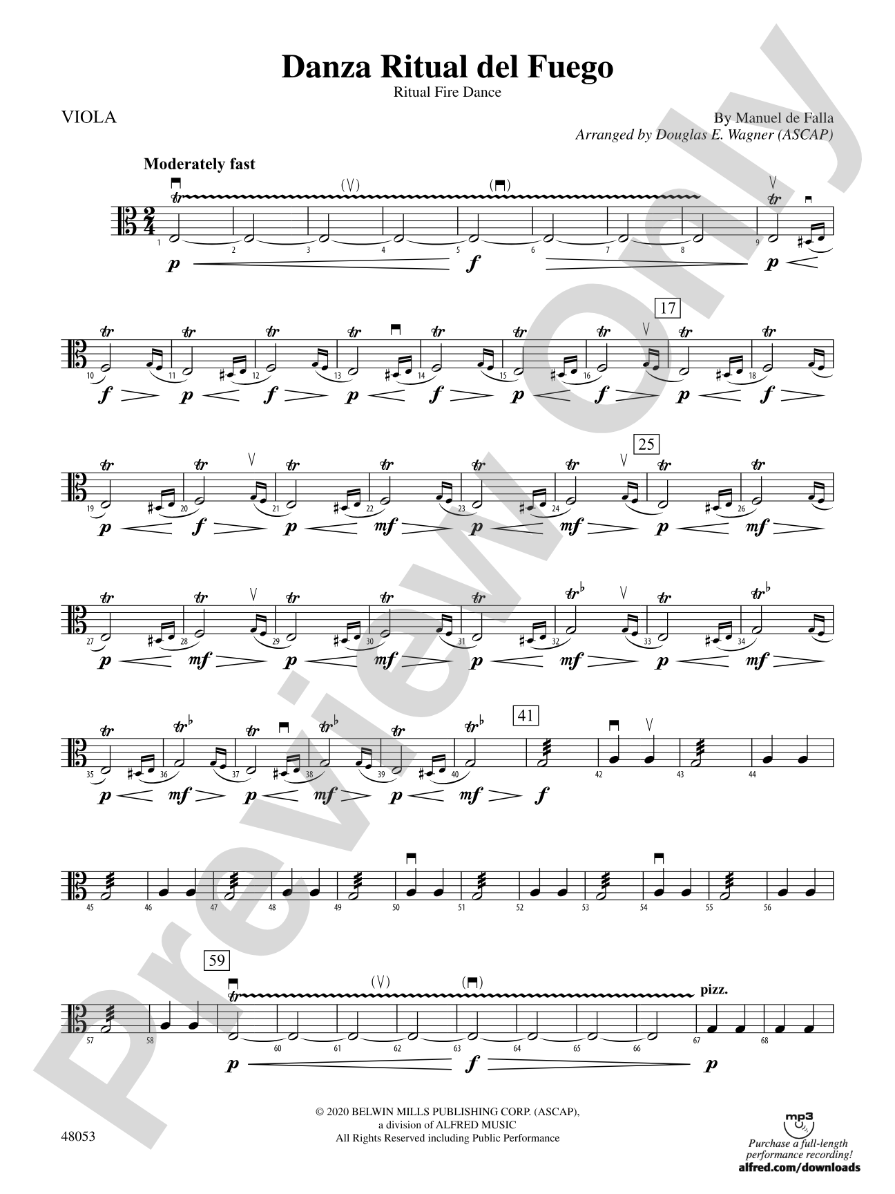 Danza Ritual del Fuego: Viola
