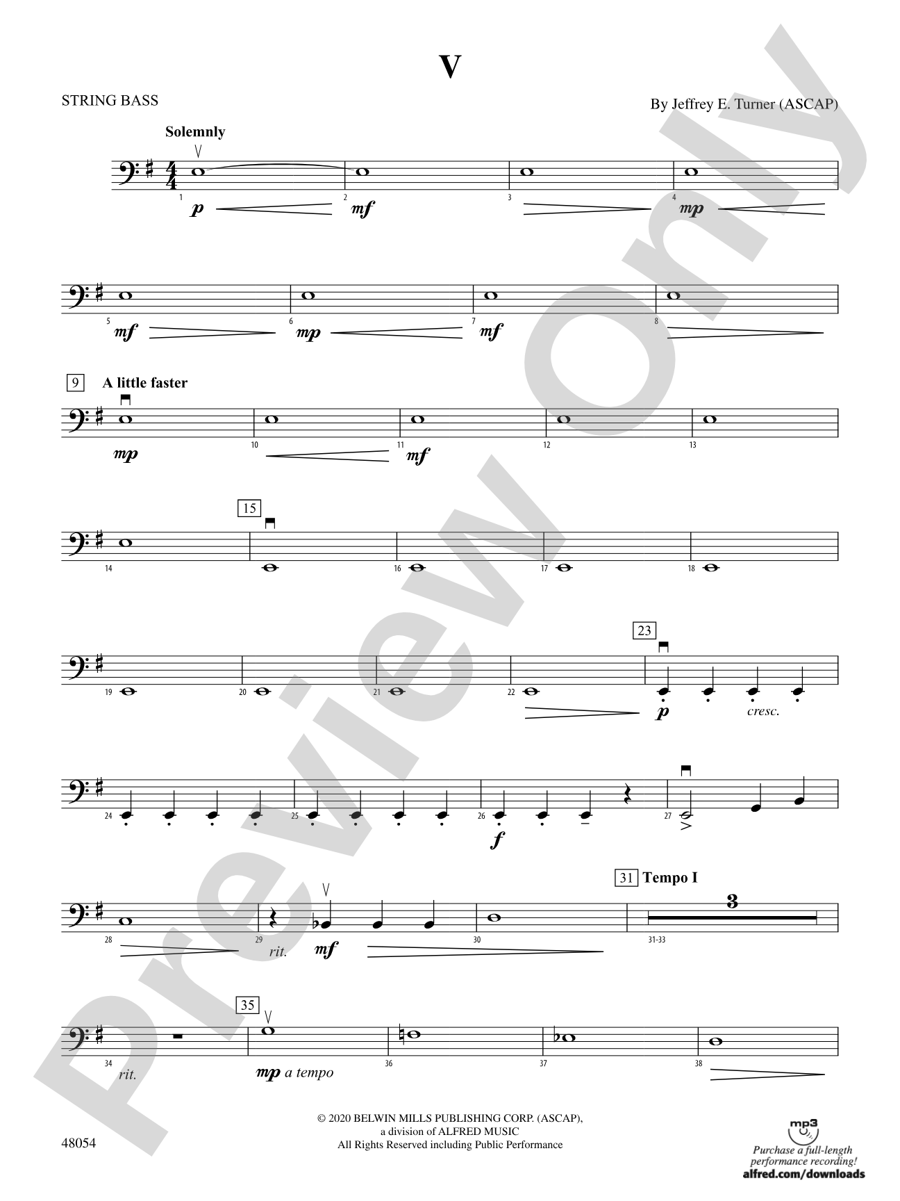 V: String Bass