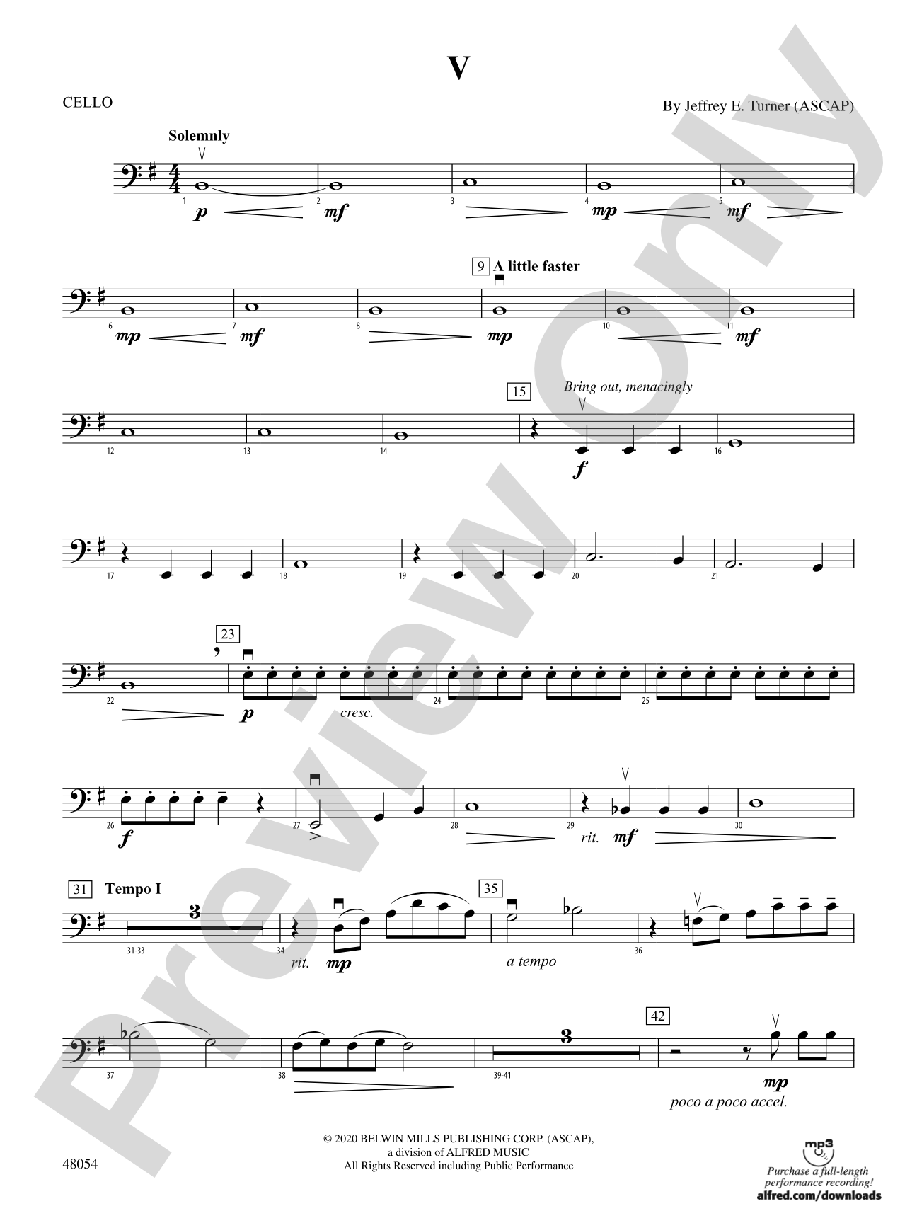 V: Cello