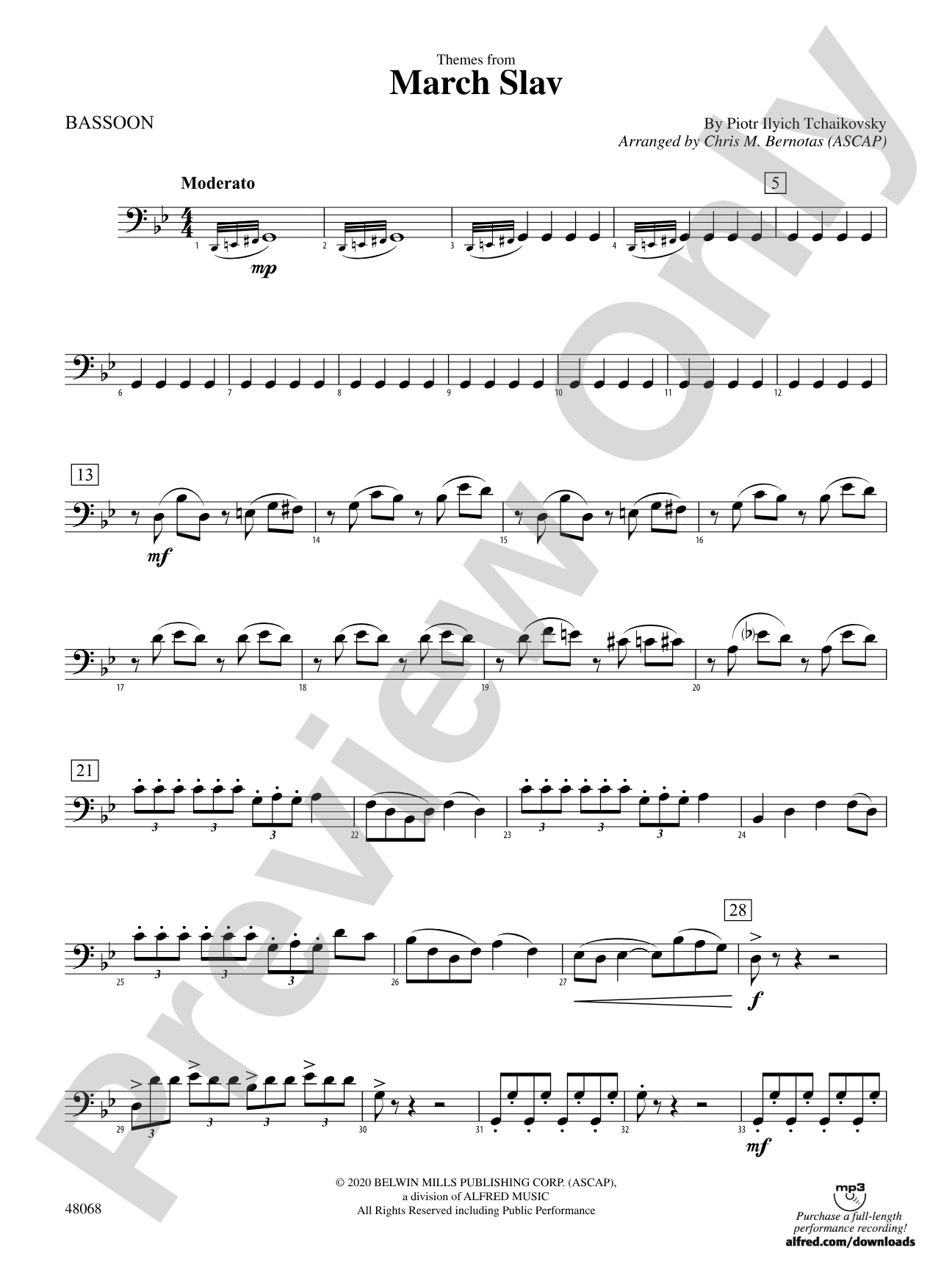 March Slav: Bassoon