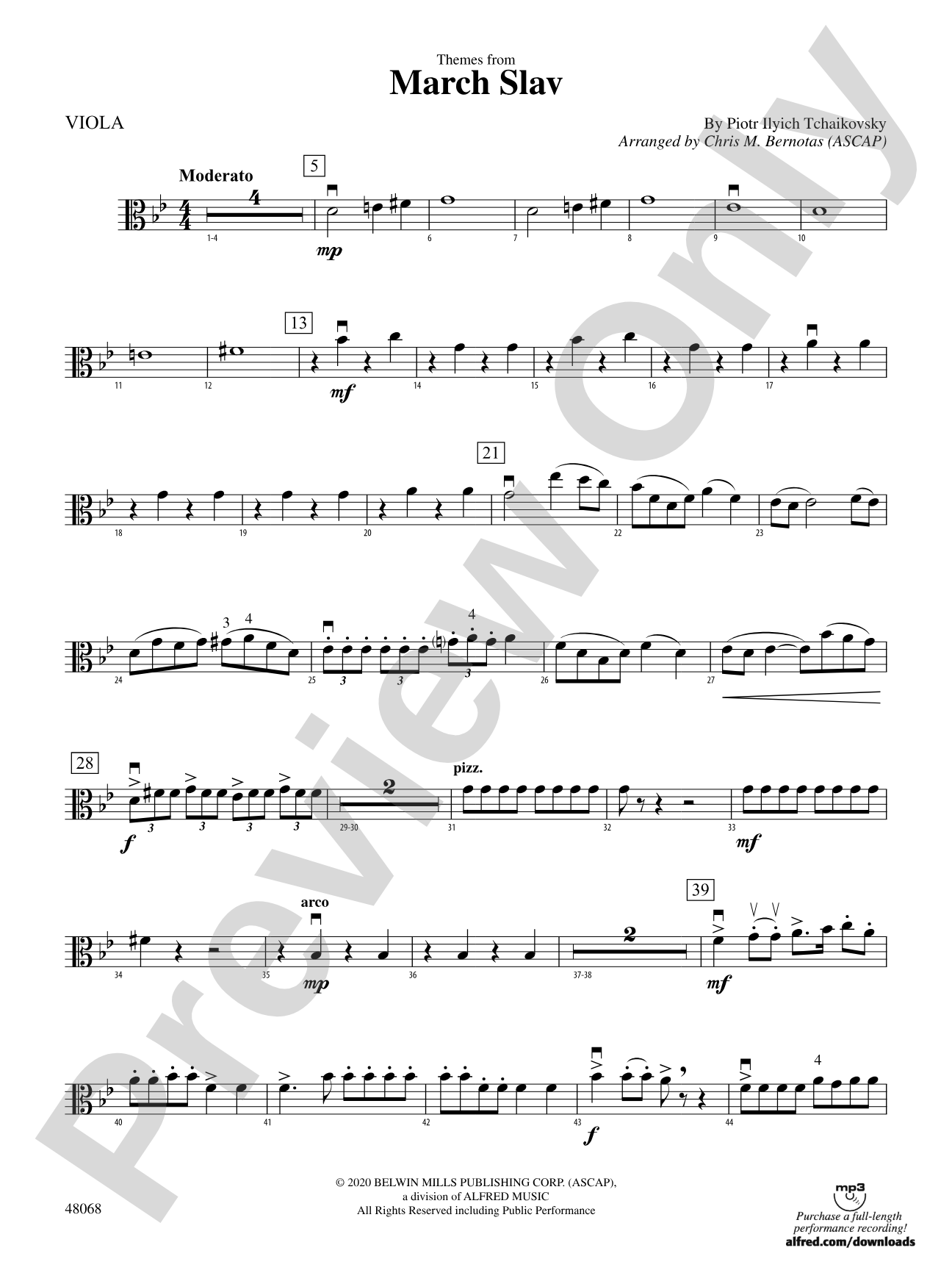 March Slav: Viola