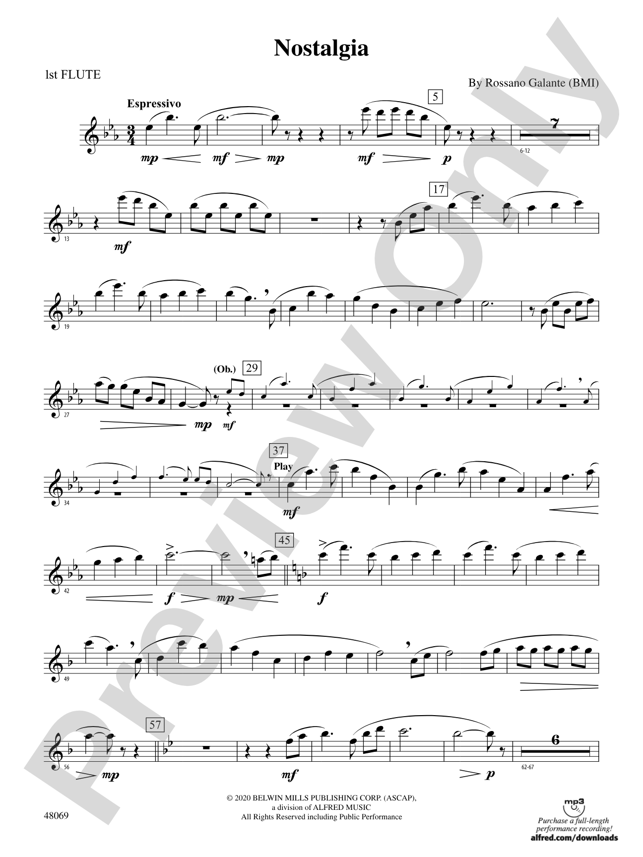 Nostalgia: Flute