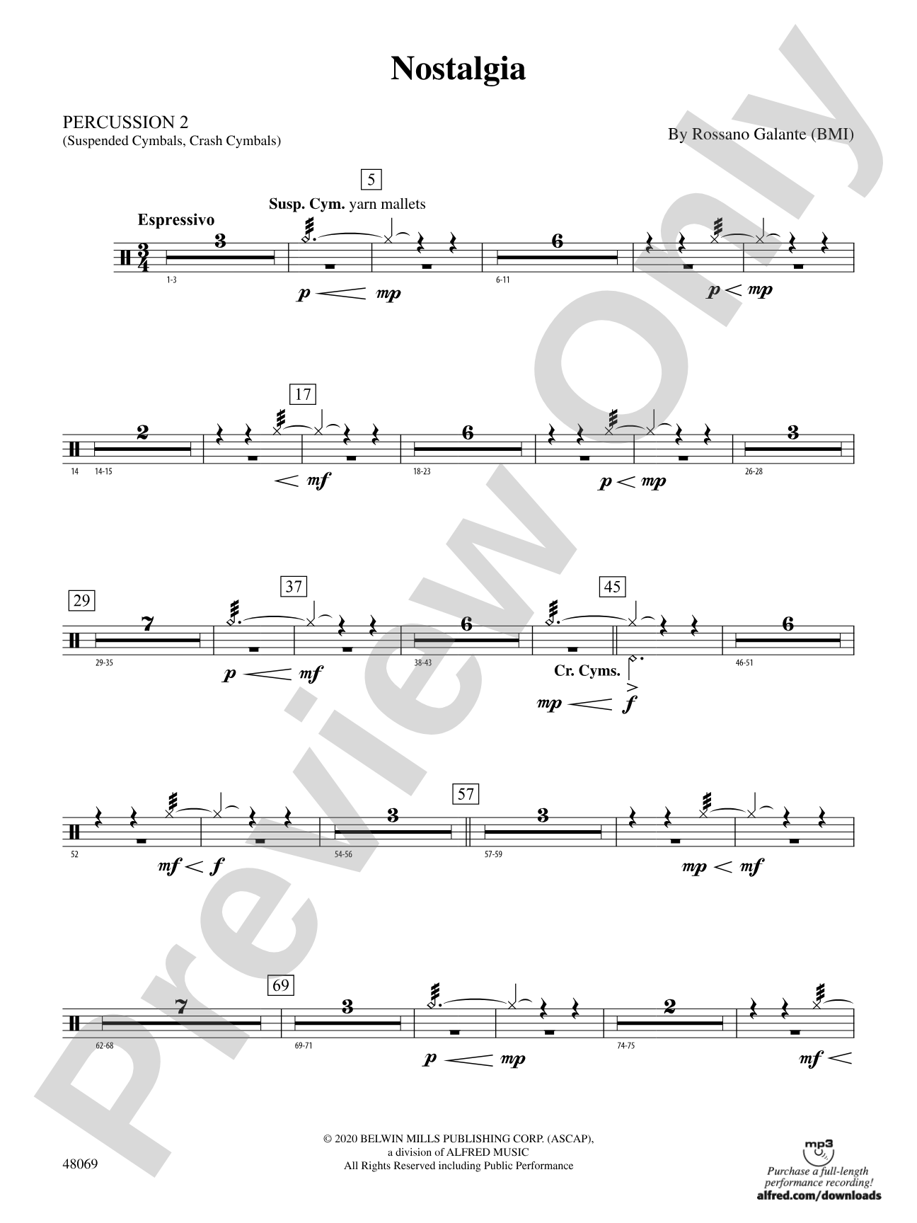 Nostalgia: 2nd Percussion