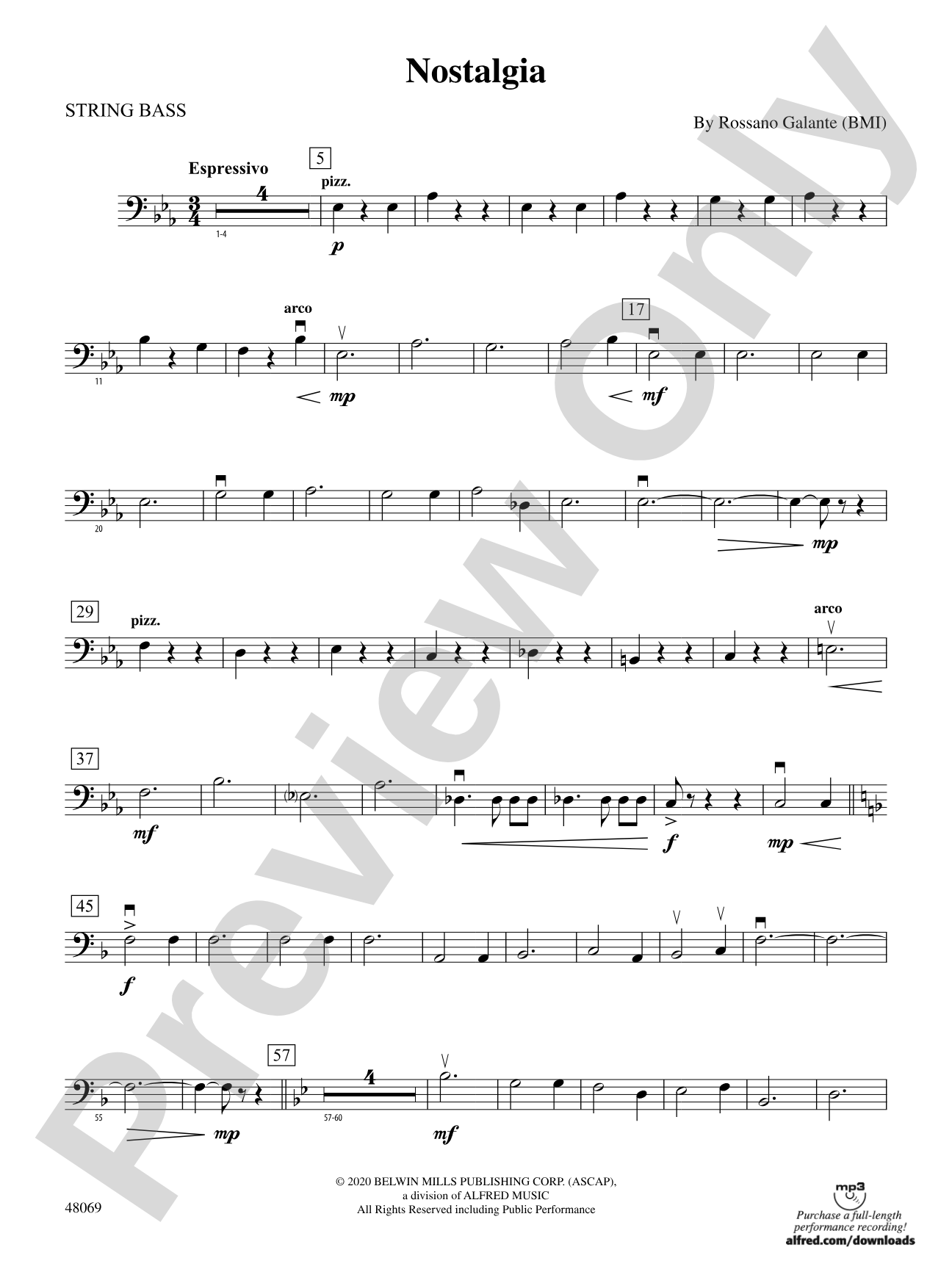 Nostalgia: String Bass