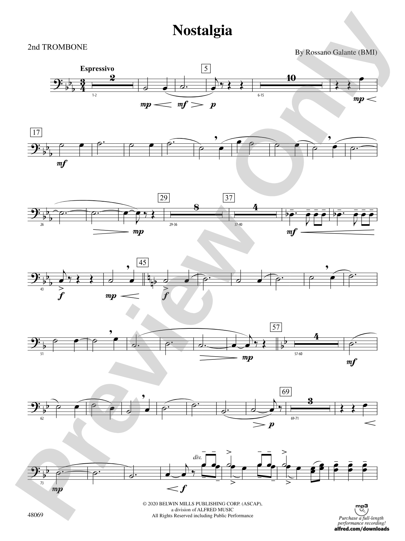 Nostalgia: 2nd Trombone