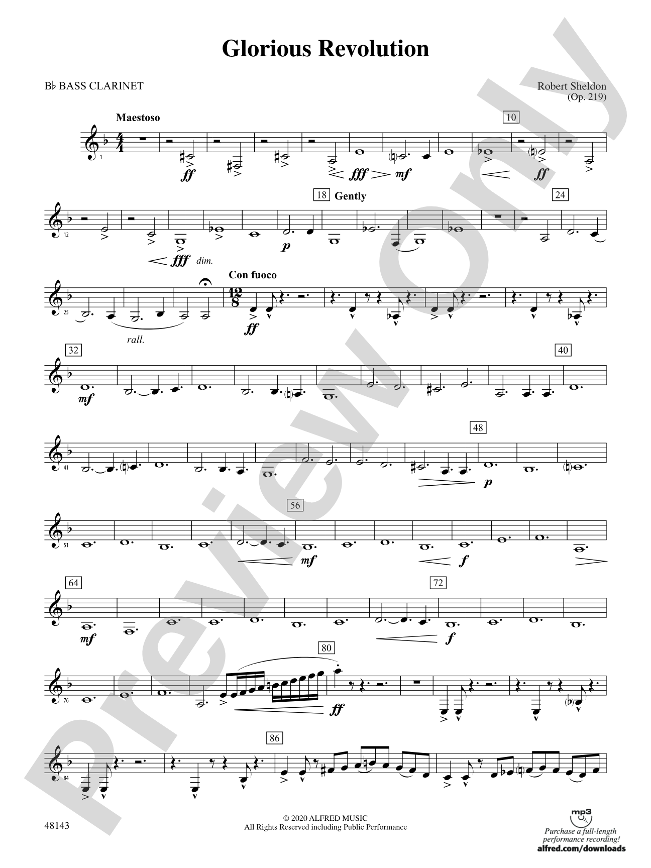 Glorious Revolution: B-flat Bass Clarinet