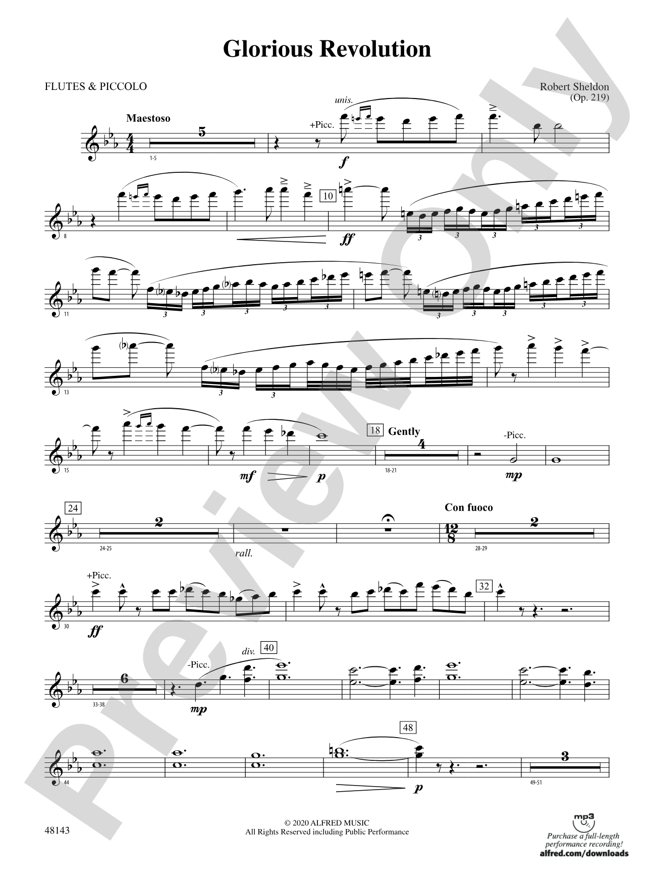 Glorious Revolution: Flute