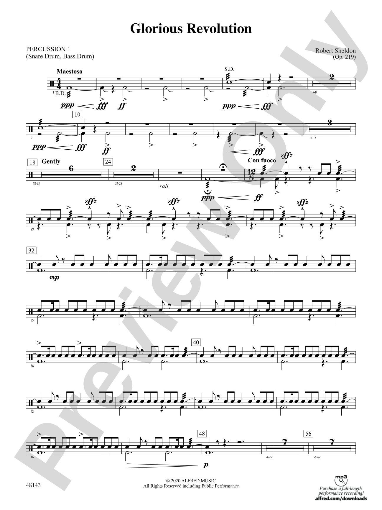 Glorious Revolution: 1st Percussion