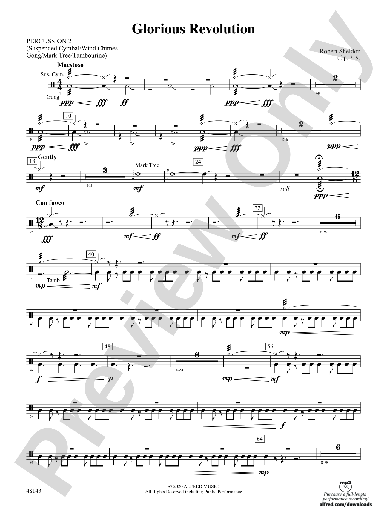 Glorious Revolution: 2nd Percussion