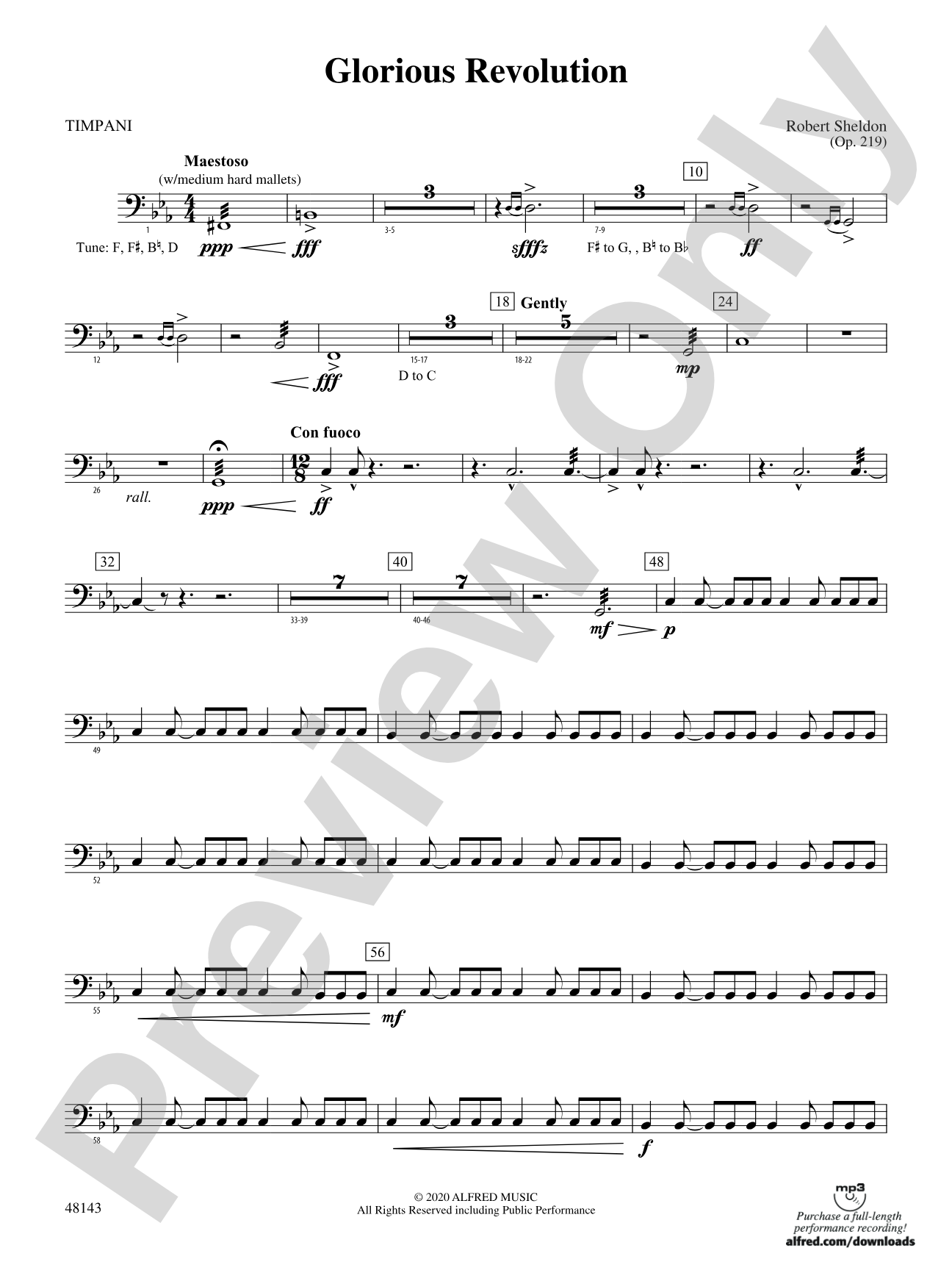 Glorious Revolution: Timpani