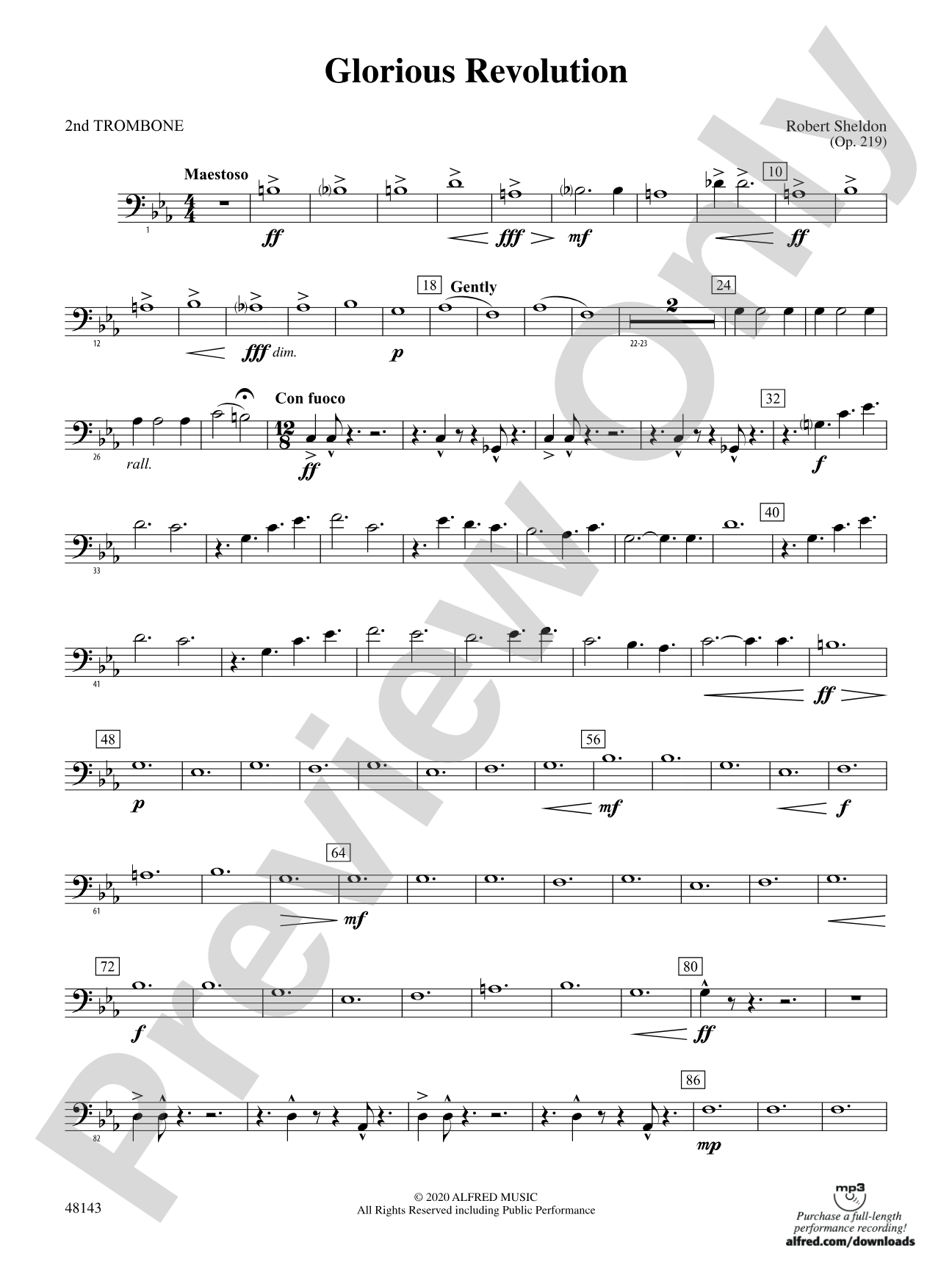 Glorious Revolution: 2nd Trombone