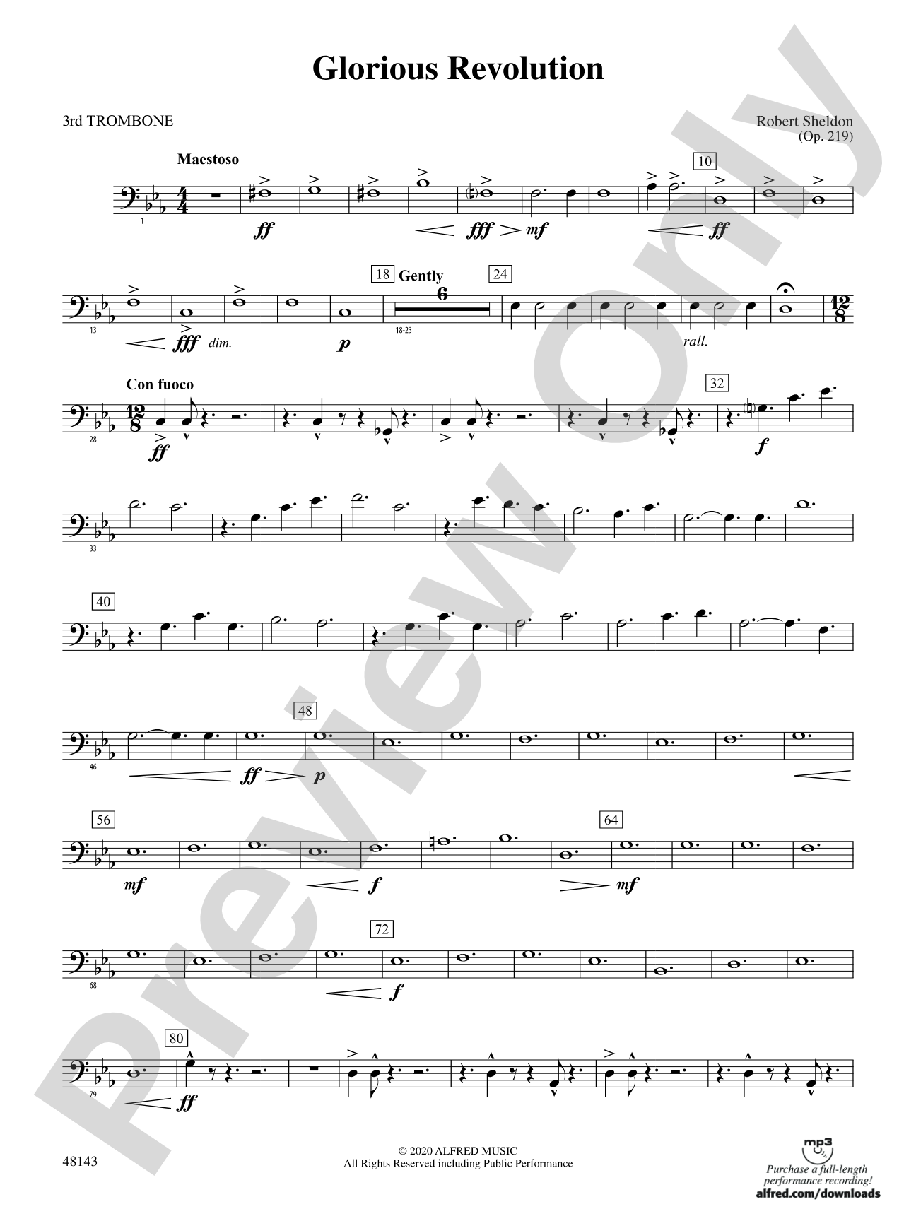 Glorious Revolution: 3rd Trombone