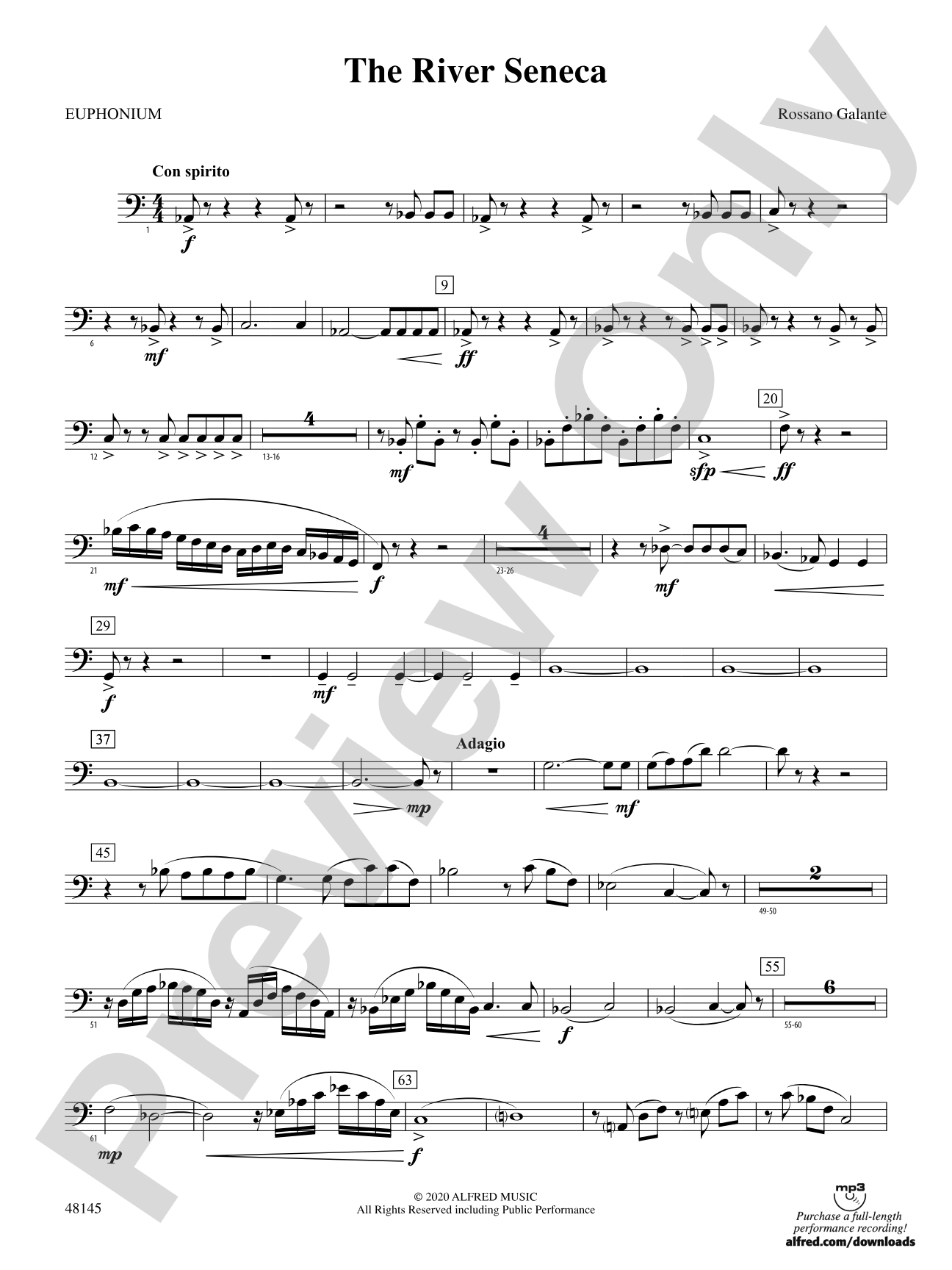 The River Seneca: Baritone B.C.