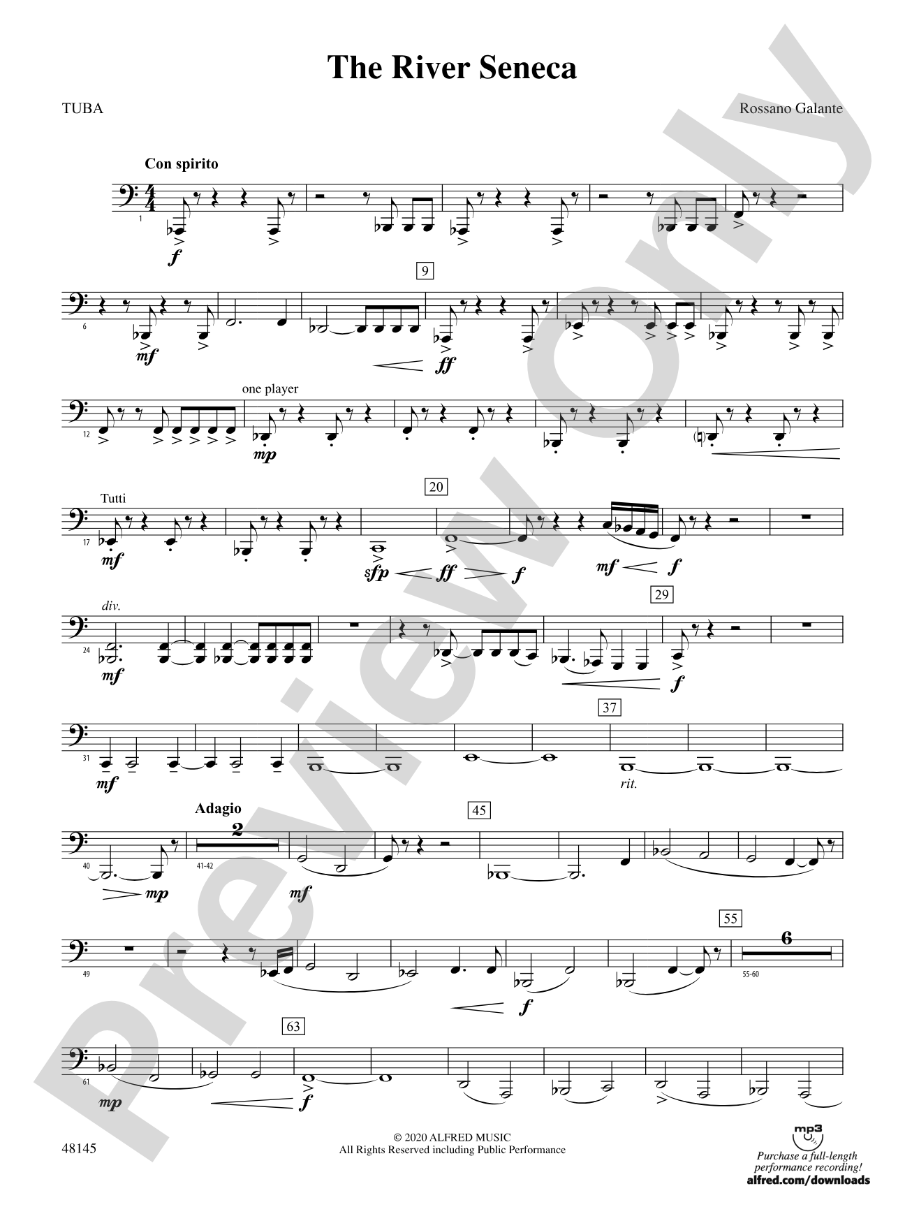 The River Seneca: Tuba