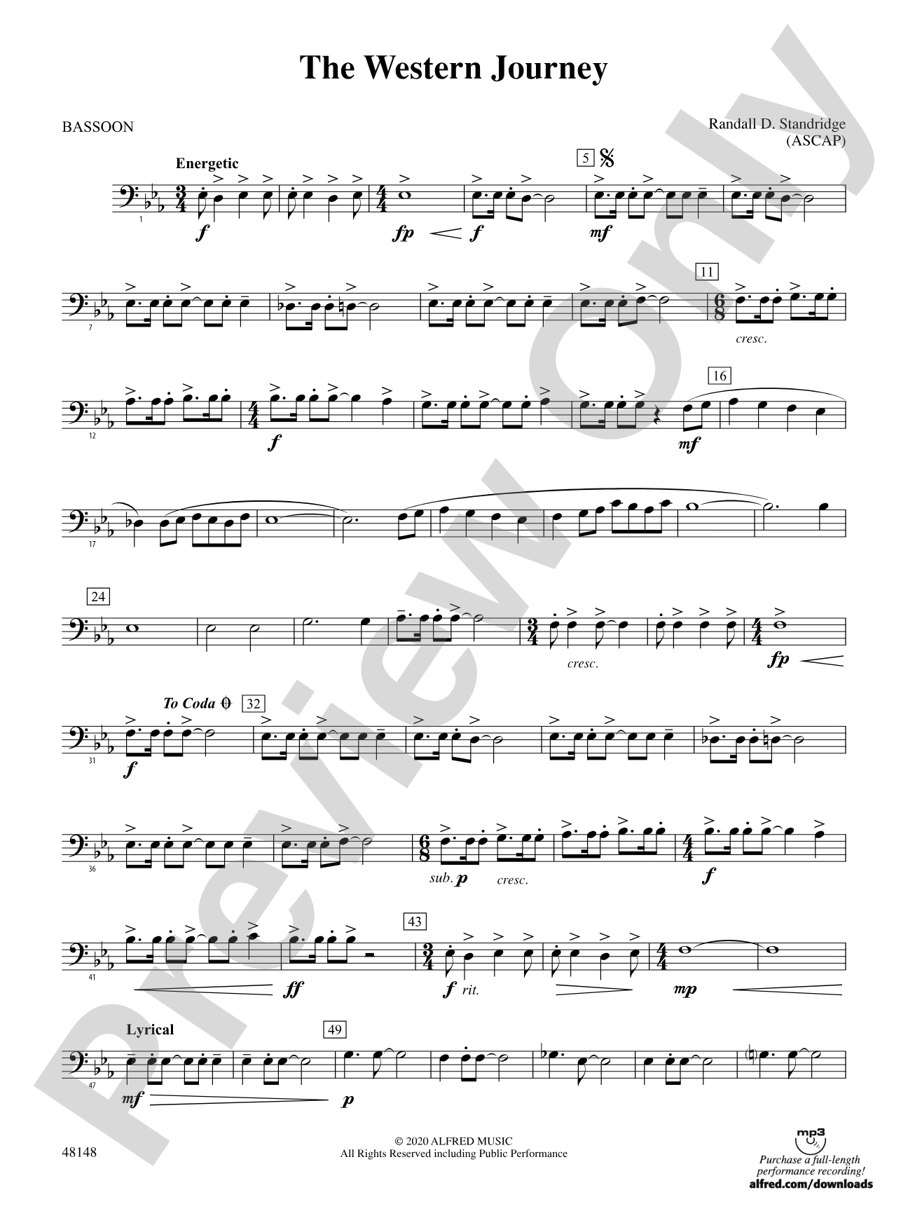 The Western Journey: Bassoon