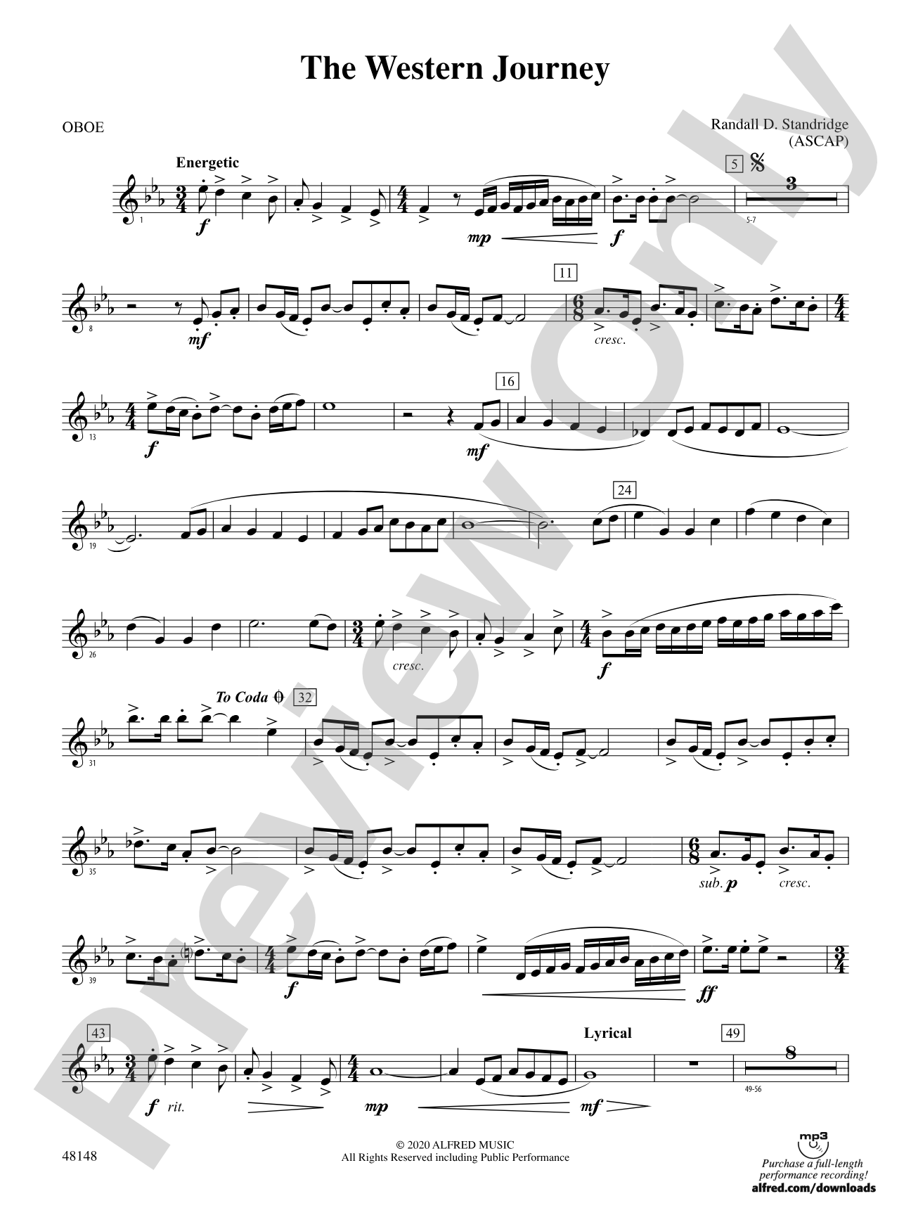 The Western Journey: Oboe