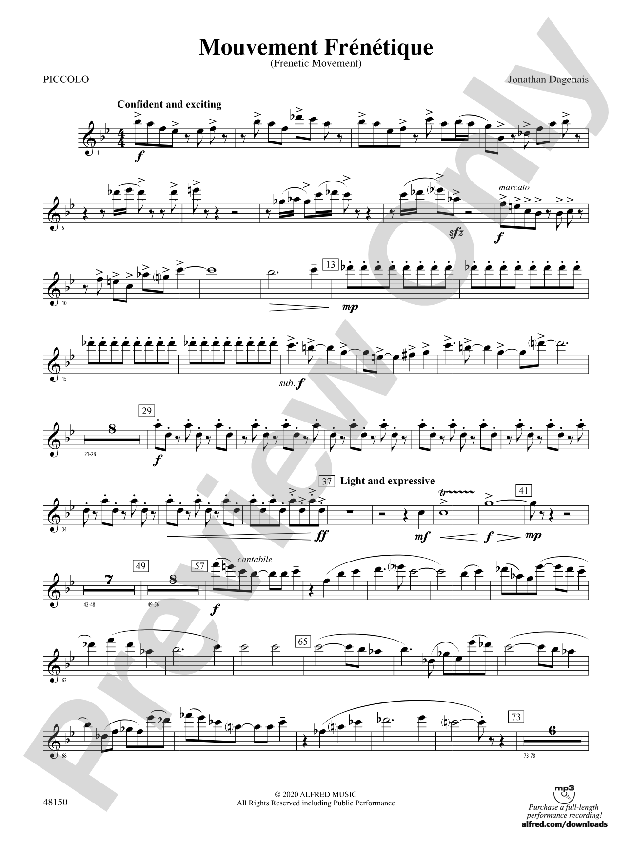 Mouvement Frénétique: Piccolo