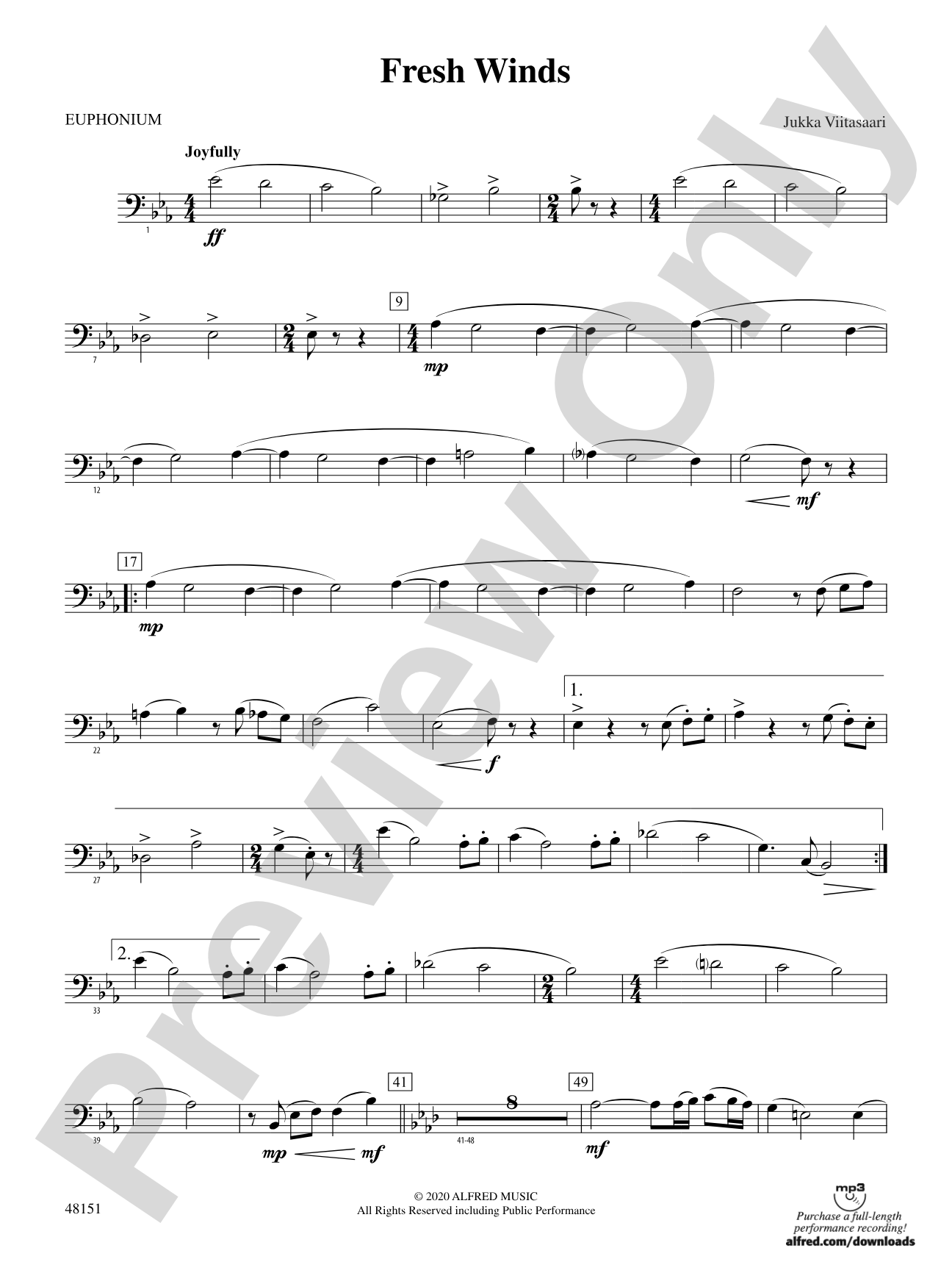 Fresh Winds: Baritone B.C.